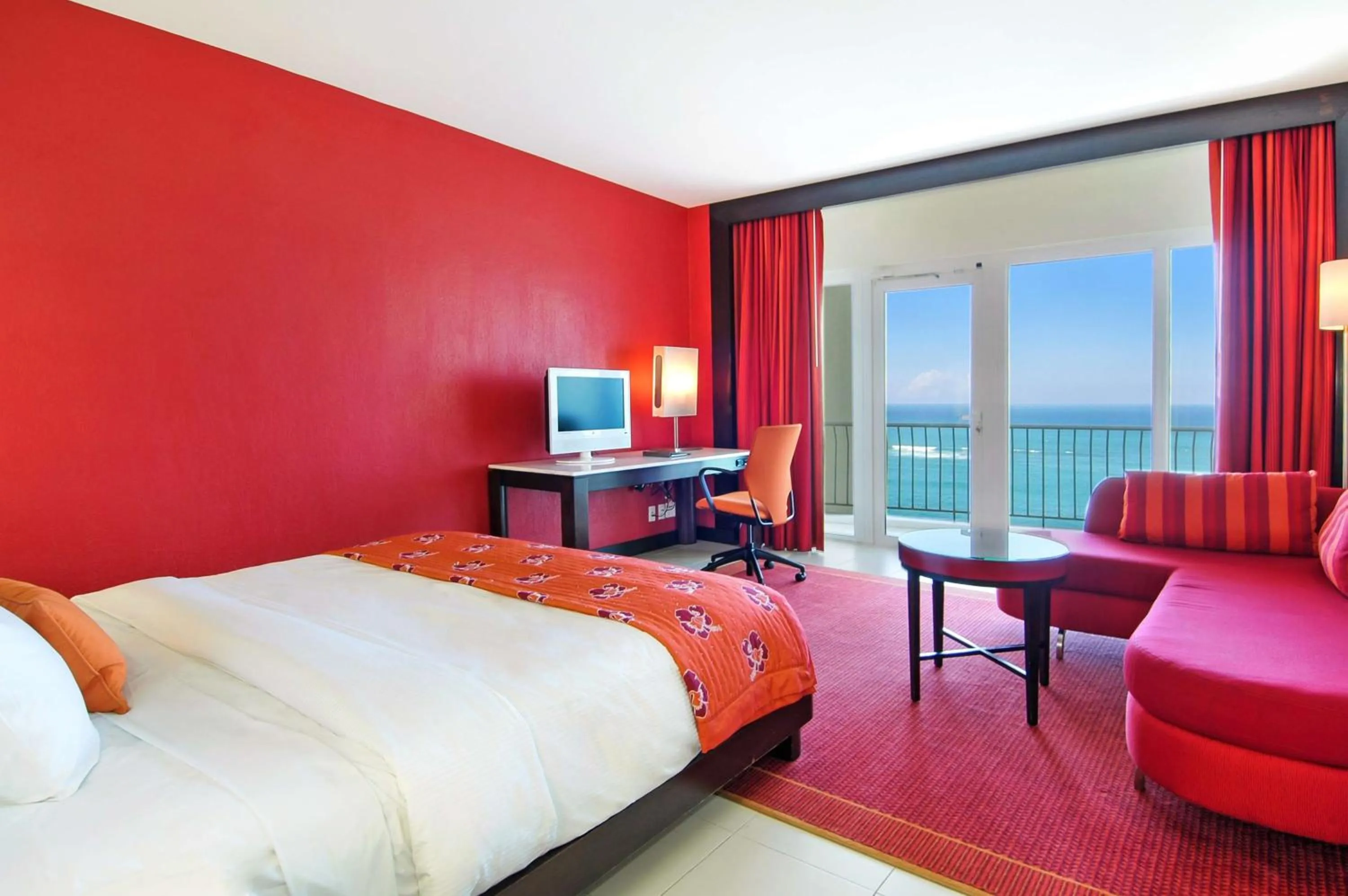 King Room with Balcony - Oceanfront in The Condado Plaza Hotel