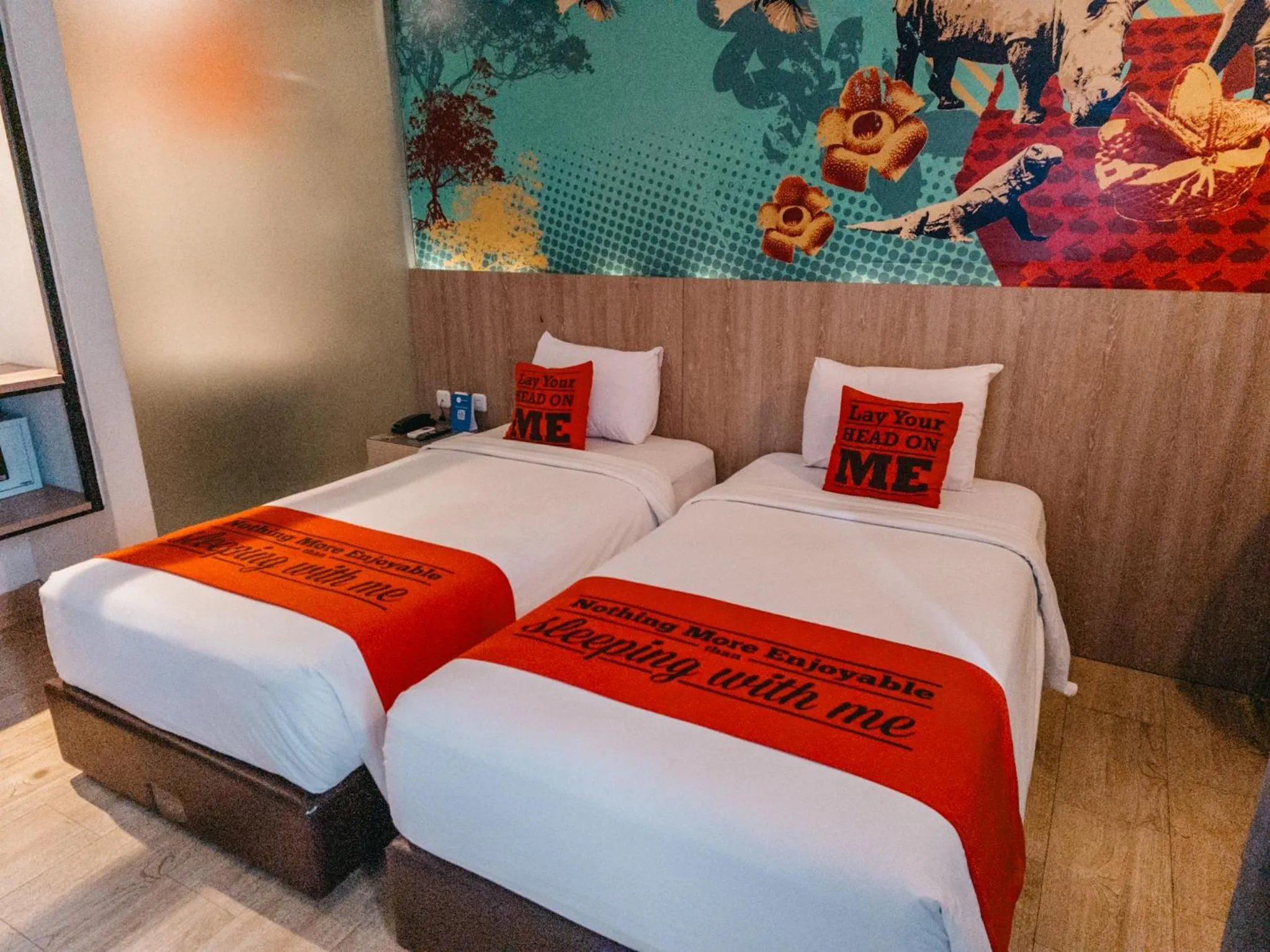 Superior Twin Room in Meotel Purwokerto