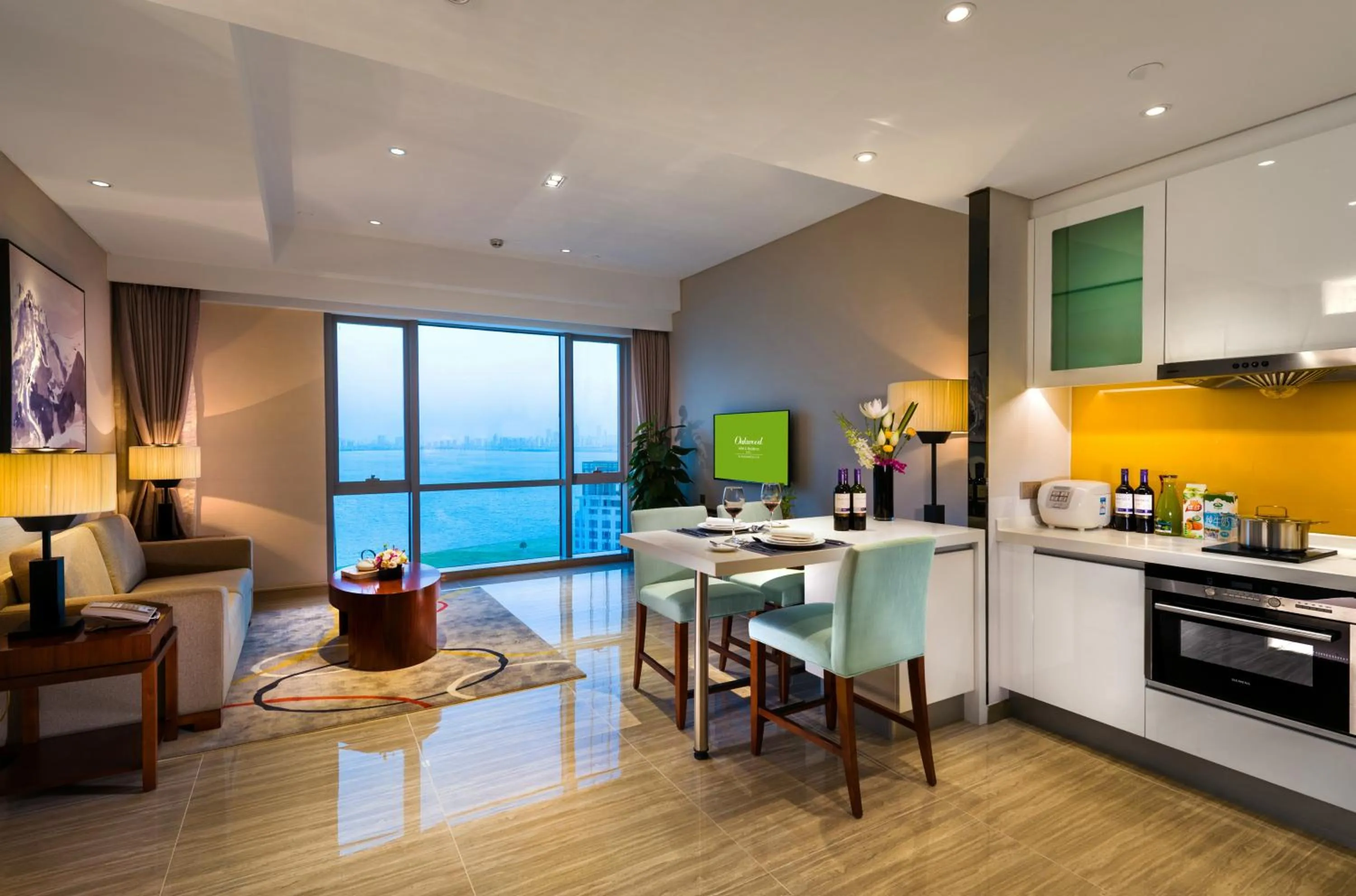 One-Bedroom Apartment in Oakwood Hotel & Residence Suzhou