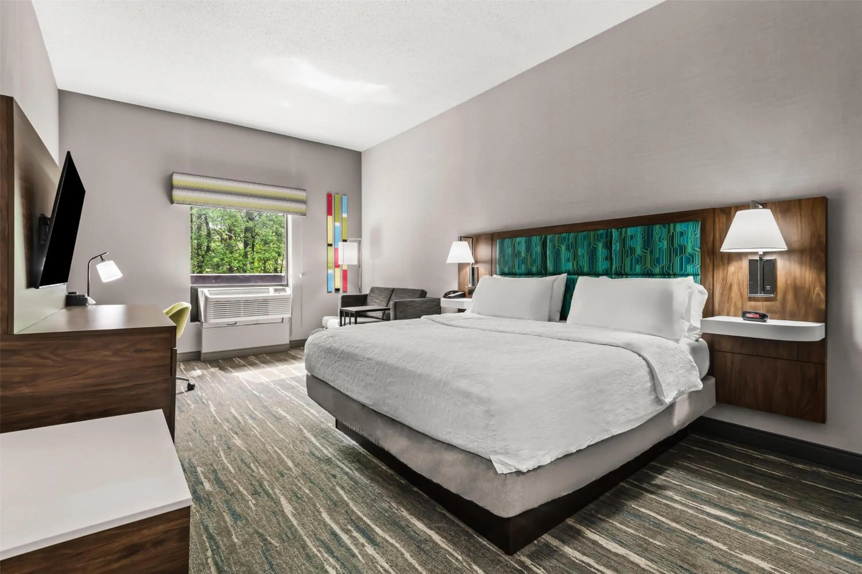 King Room with King Bed - Non-Smoking in Hampton Inn Elkton