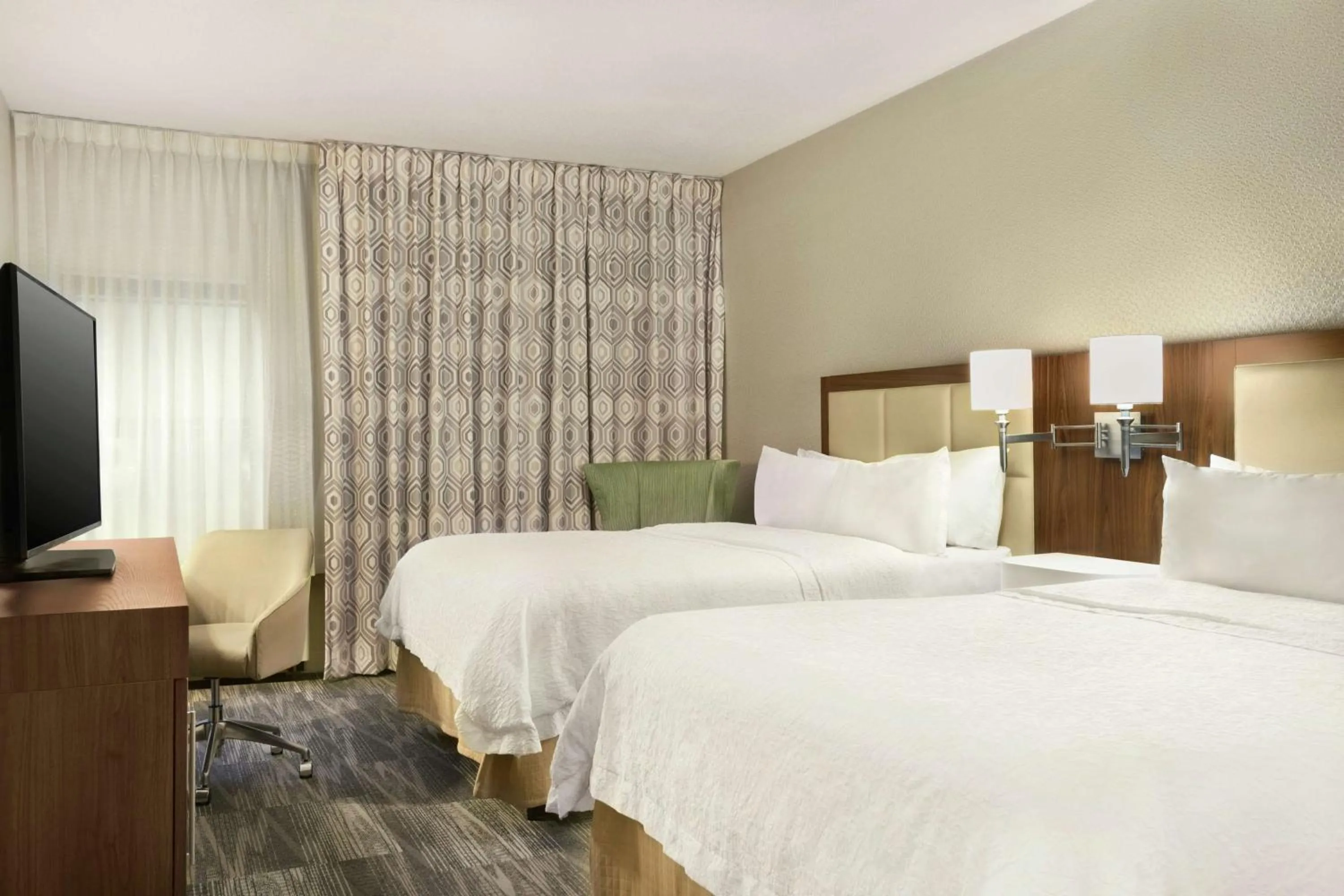 Room with Two Queen Beds - Non-Smoking in Hampton Inn Findlay