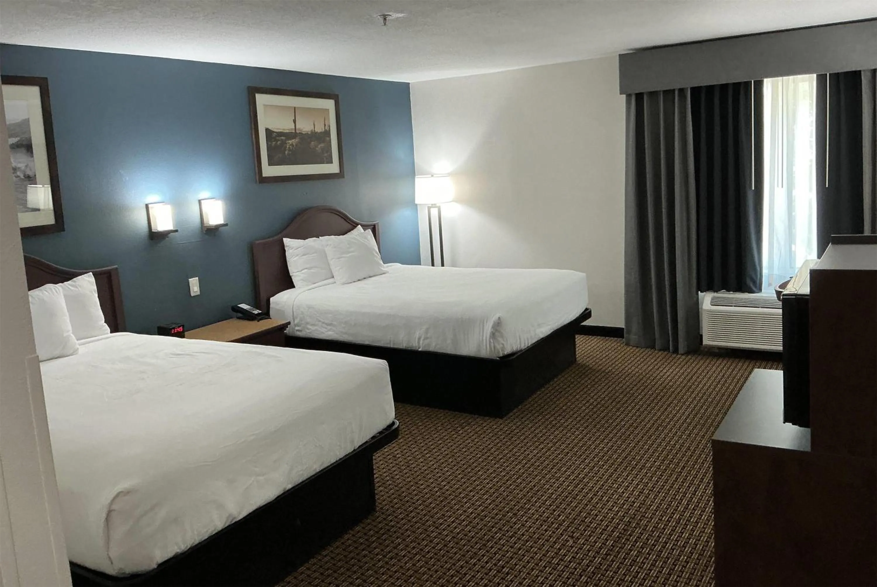 Queen Room with Two Queen Beds, Mobility Access and Bathtub with Grab Bars, Non-Smoking in Tombstone Grand Hotel, a Baymont by Wyndham