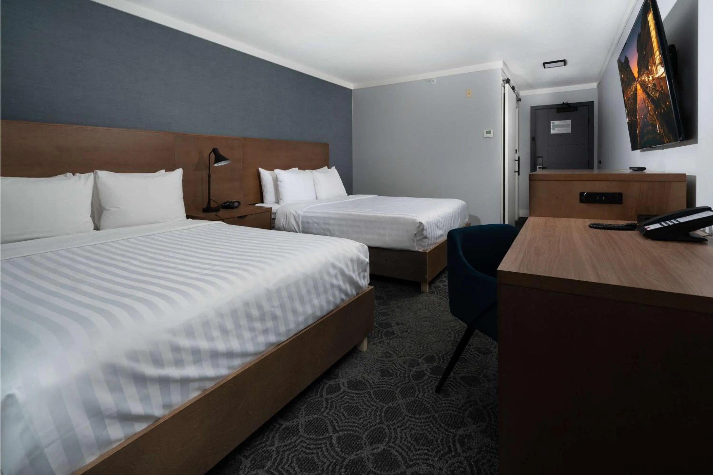 Queen Room with Two Queen Beds with Kitchenette - Non-Smoking in Prestige Kamloops Hotel