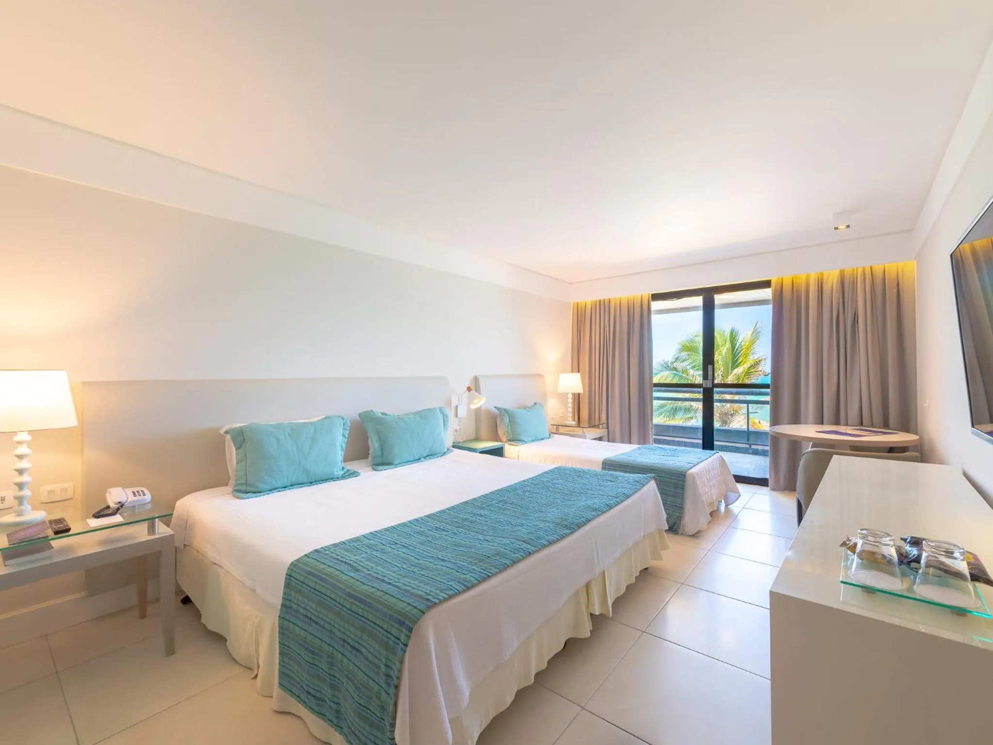 Luxury Double with Sea view (2 Adults + 1 Child) - All Inclusive Premium in Ocean Palace All Inclusive Premium