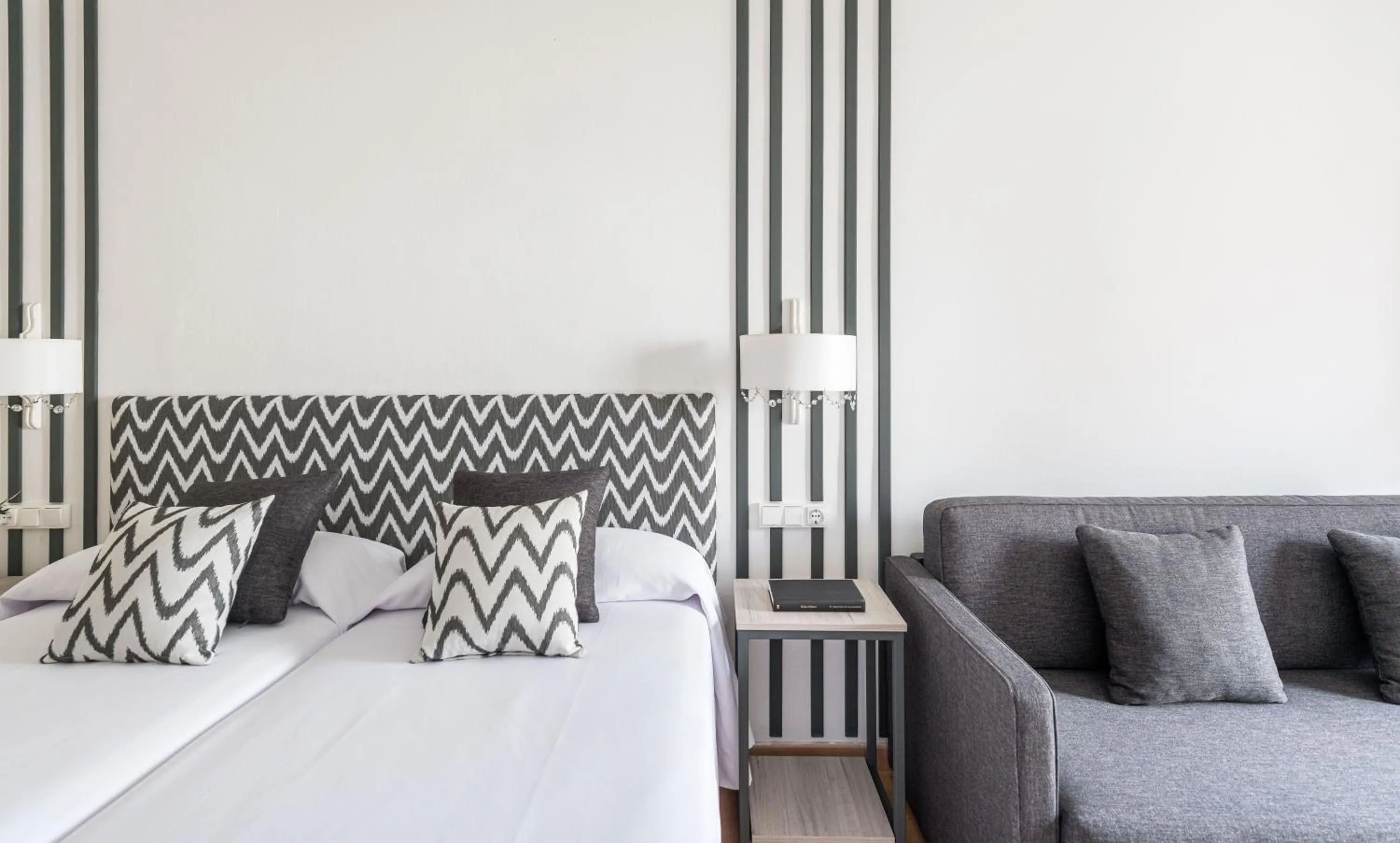 Double or Twin Room with Pool View or Natural Solarium View in Hotel Rosamar