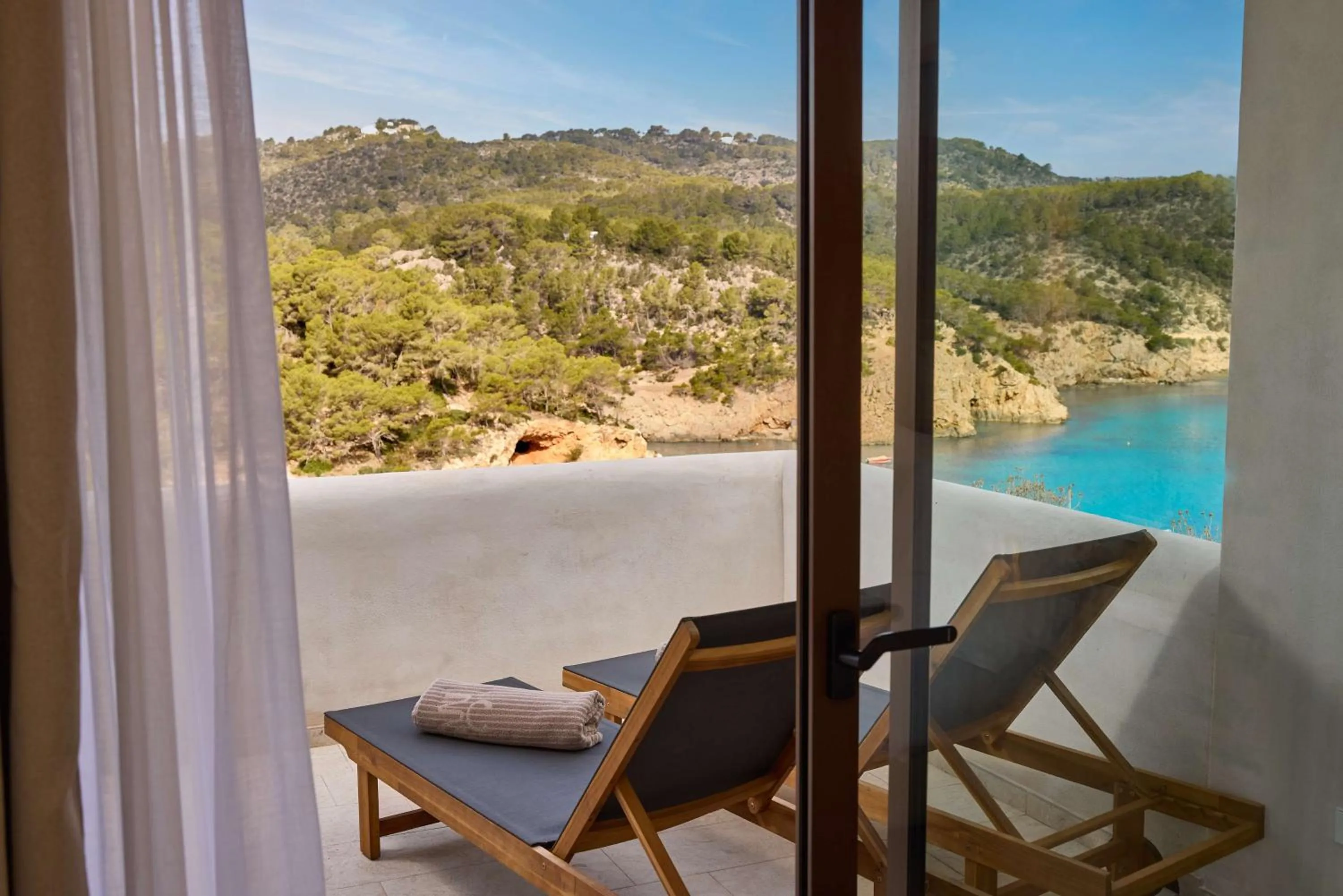 Junior King Suite with Sea View in Cala San Miguel Hotel Ibiza, Curio Collection by Hilton, Adults only