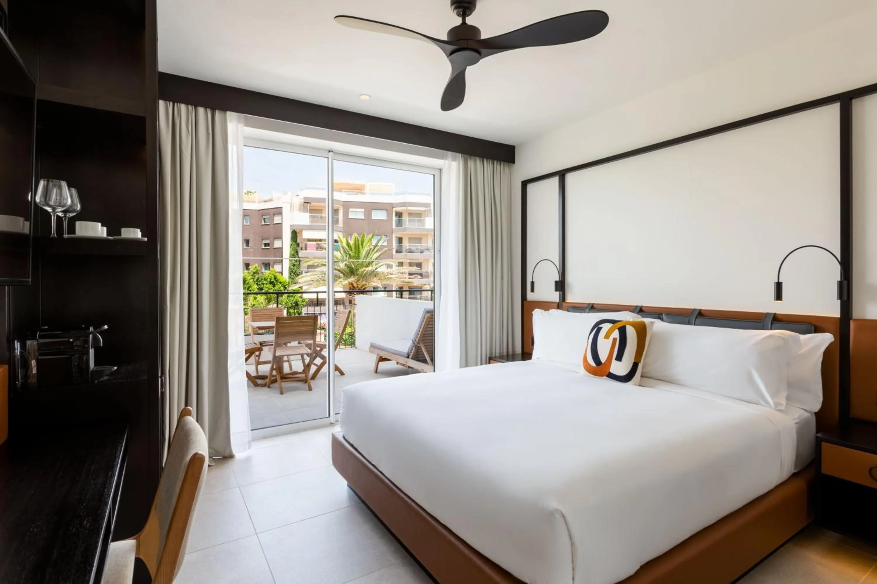 King Room with Terrace in Hotel Riomar, Ibiza, a Tribute Portfolio Hotel