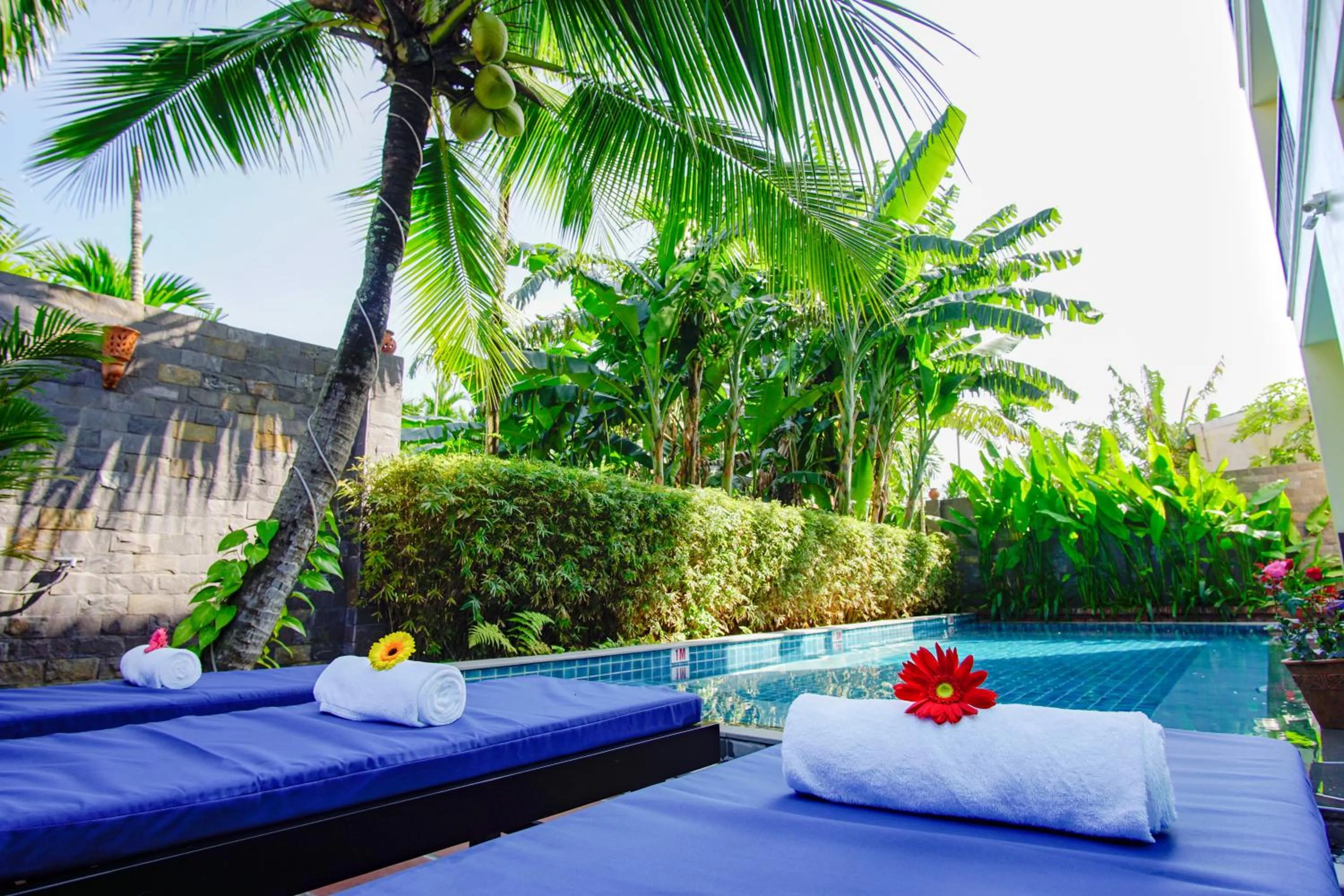 Superior Double or Twin Room with Pool View in Rural Scene Villa