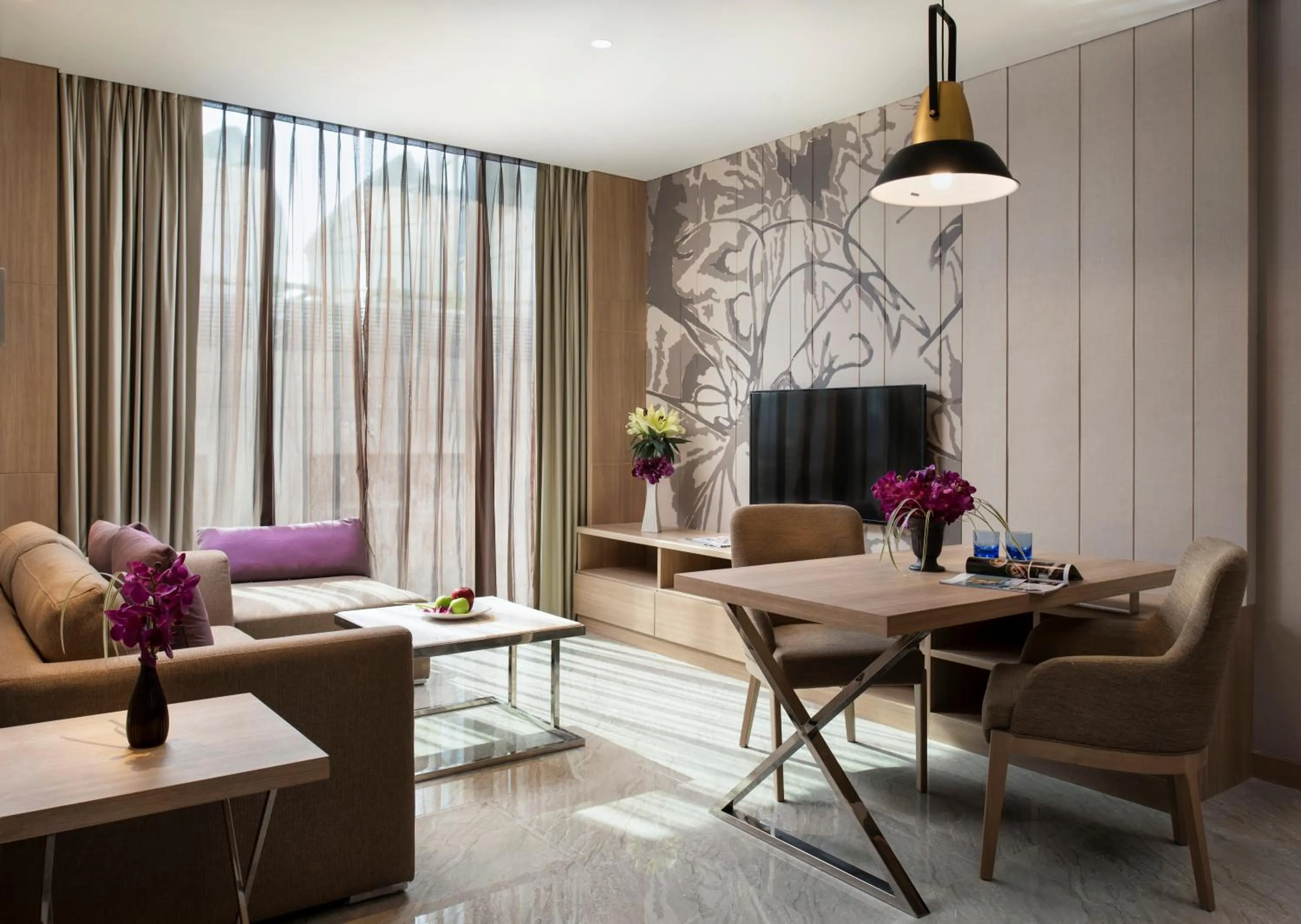 Two-Bedroom Suite in SKYVIEW Hotel Bangkok - Sukhumvit