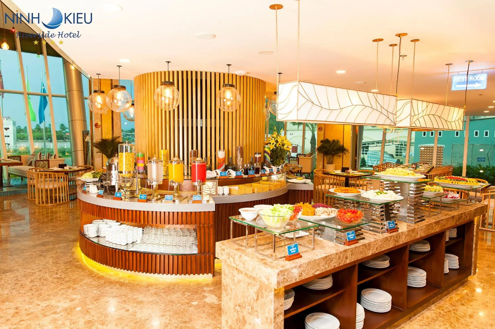 Superior Double Room with River View in Ninh Kieu Riverside Hotel