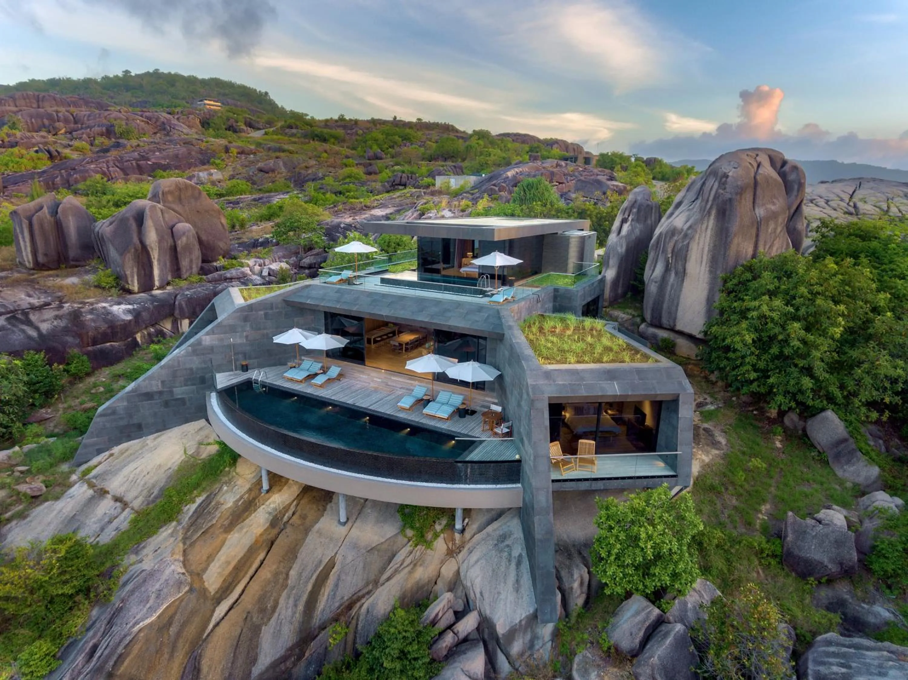 Four Bedroom Residence - The Sanctuary in Six Senses Zil Pasyon, Seychelles