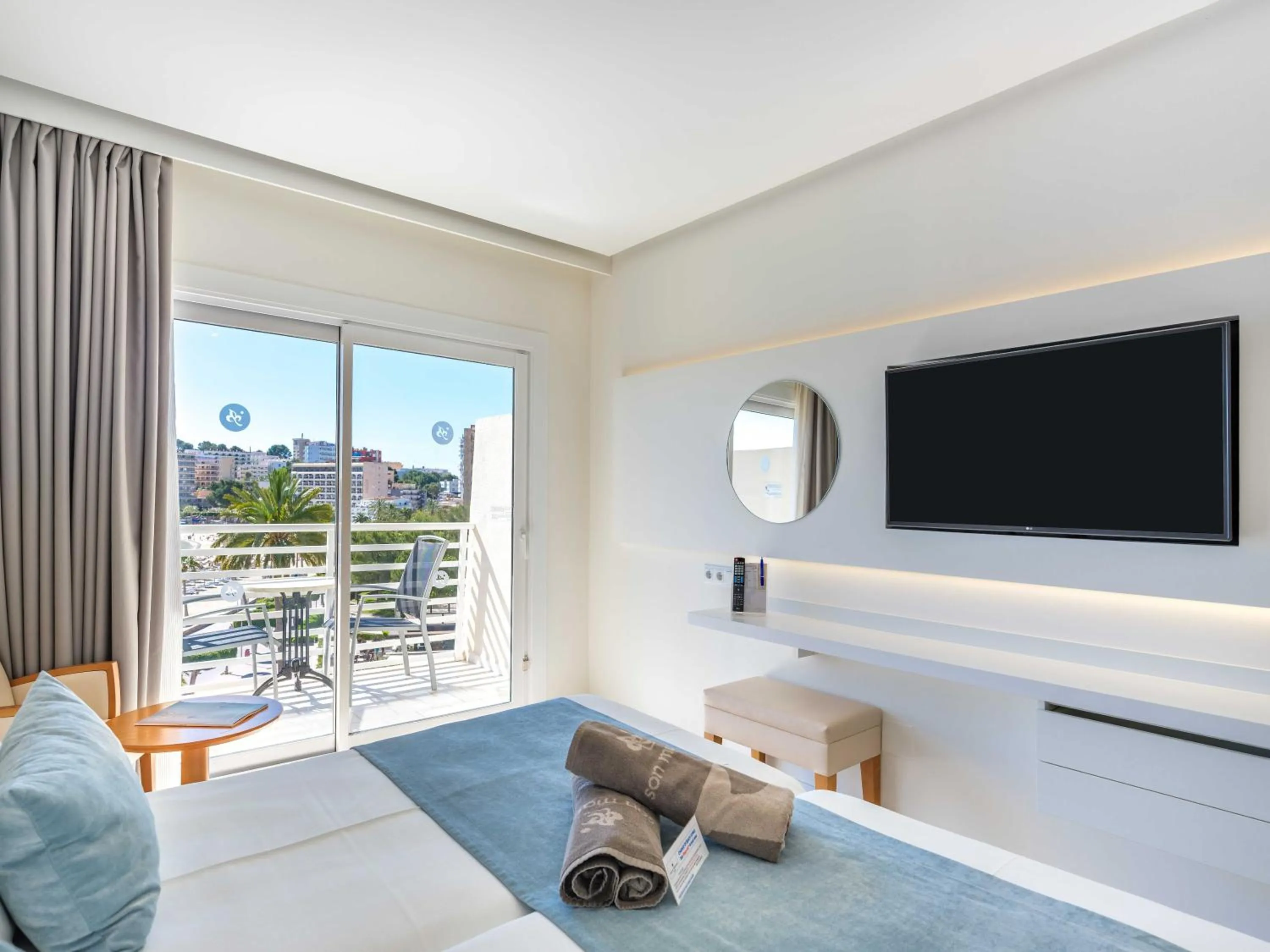 Twin Room with Sea View in Son Matias Beach - Adults Only