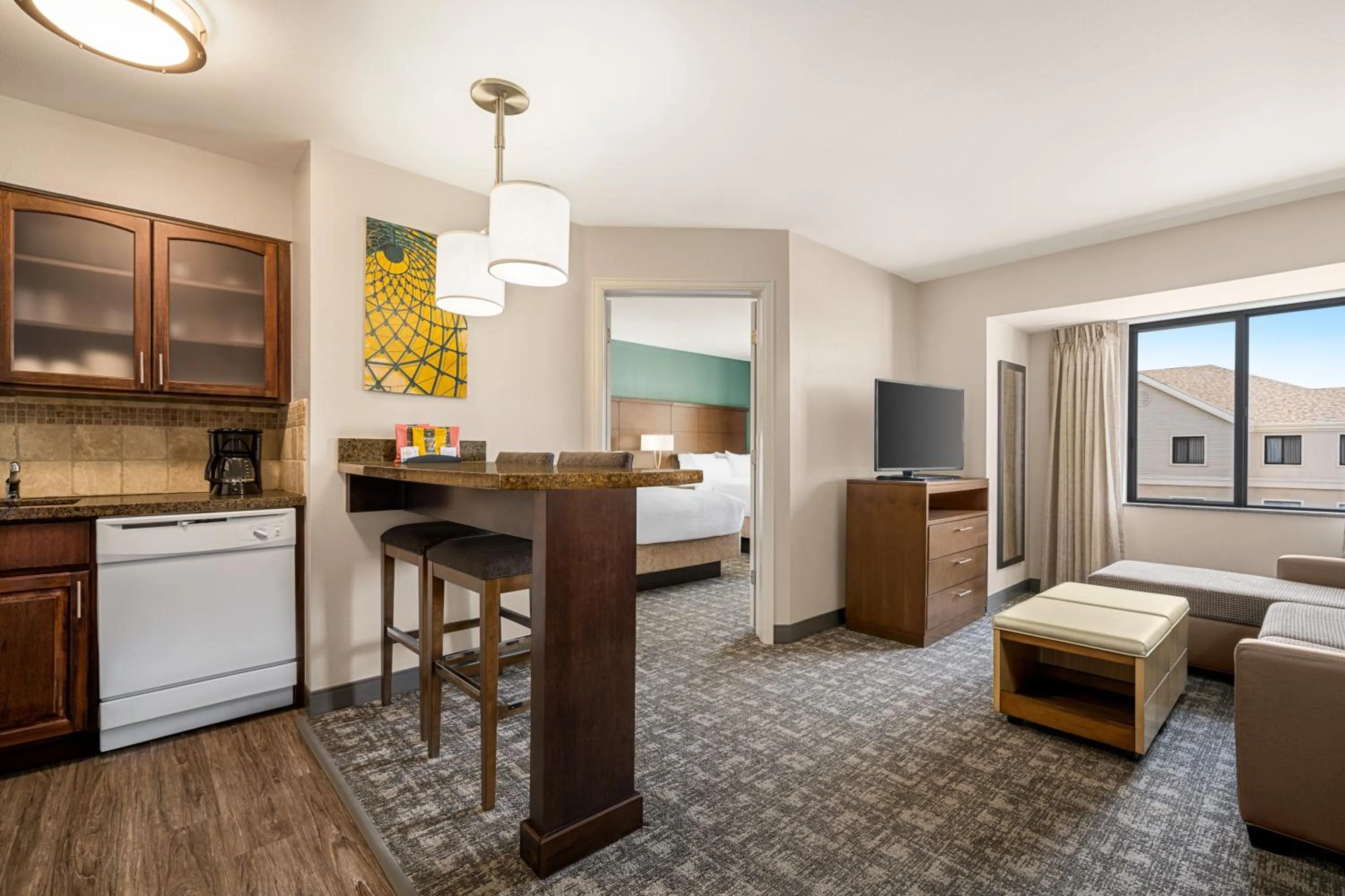 One-Bedroom Suite with Two Double Beds in Staybridge Suites Oklahoma City-Quail Springs by IHG