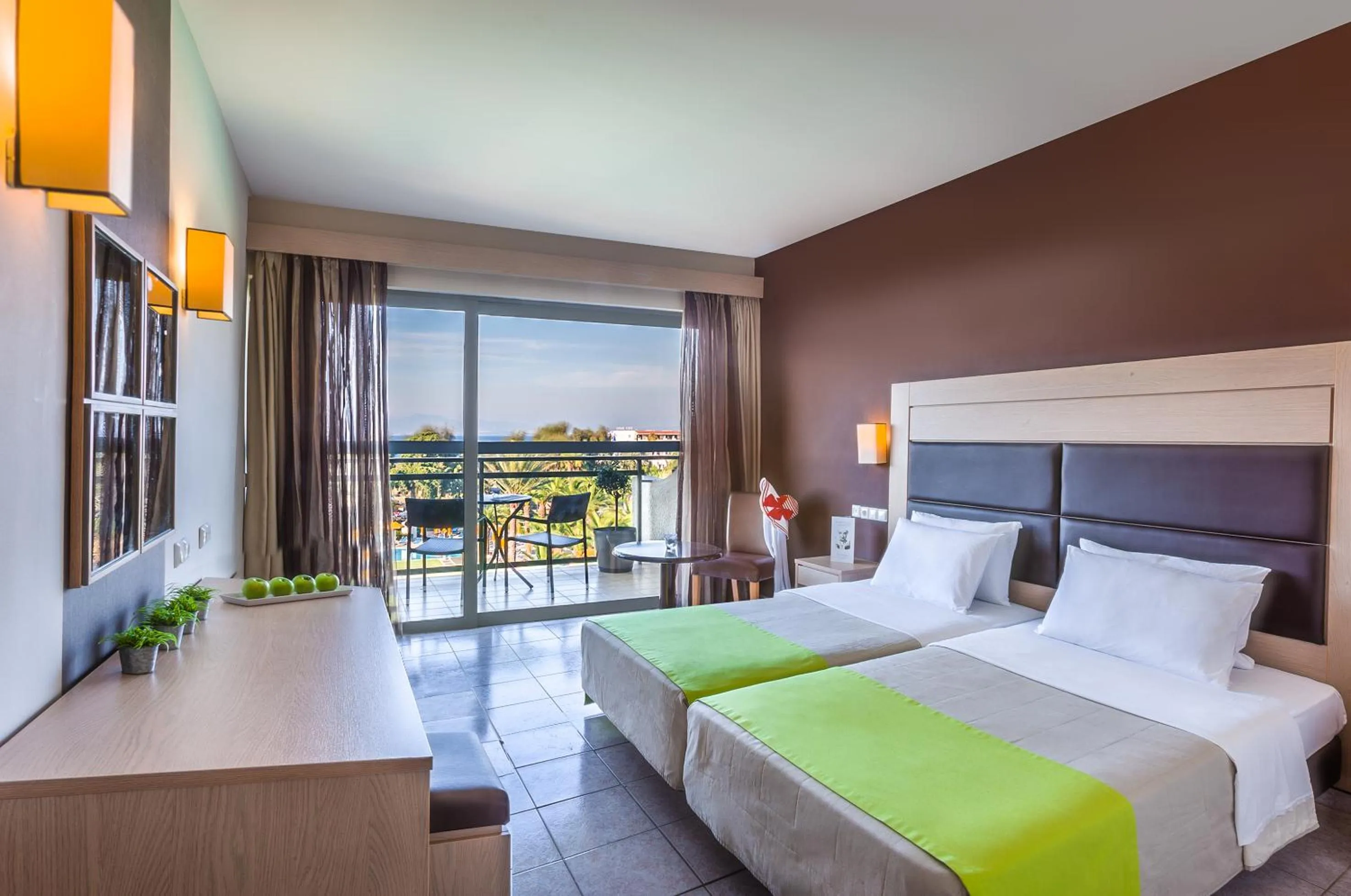 Double or Twin Room with Side Sea View in Kipriotis Hippocrates Hotel