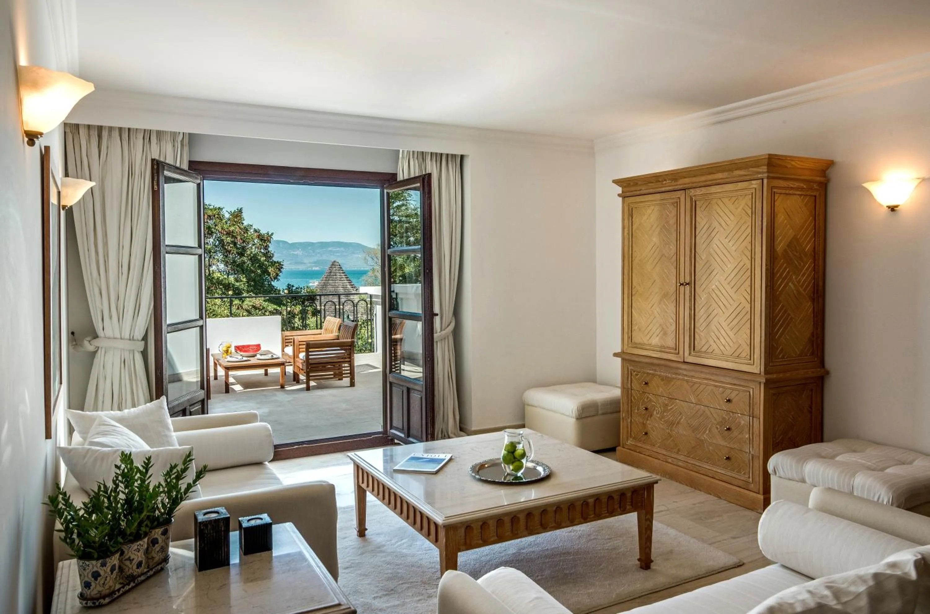 Superior Suite with Sea View in Mitsis Galini