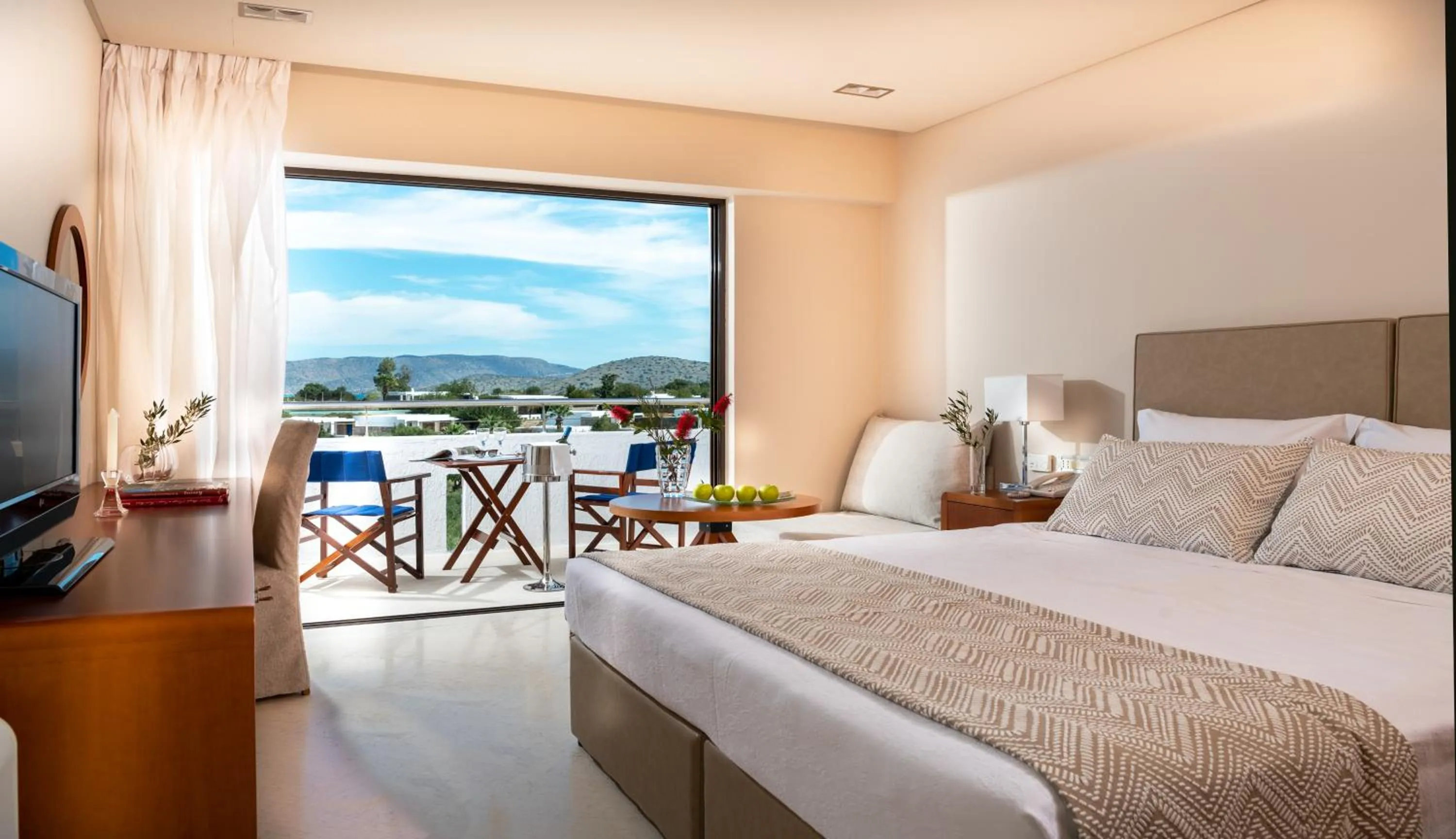 Classic Double Room with Partial Sea View in Elounda Bay Palace, a Member of the Leading Hotels of the World