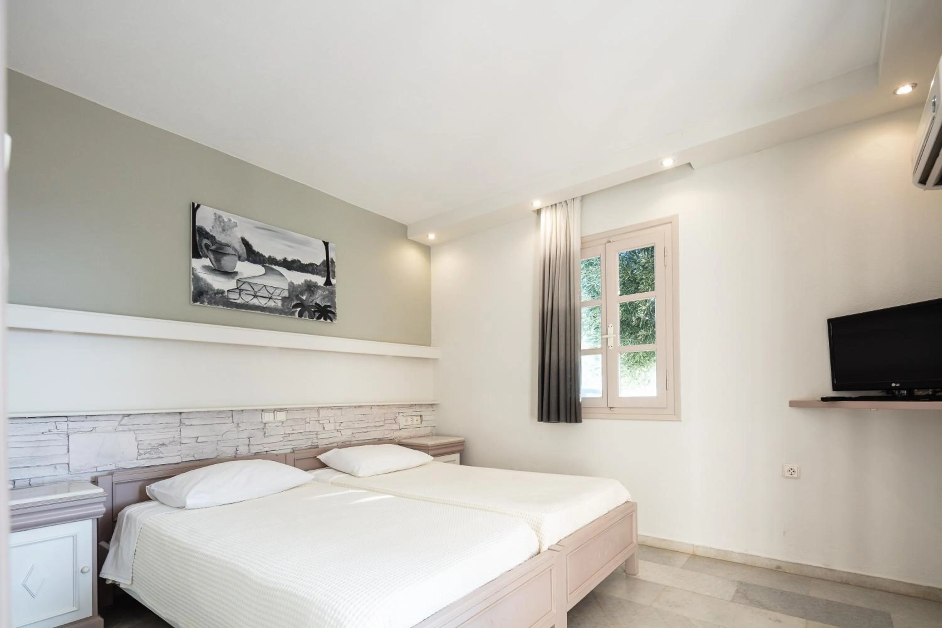 Aegean One Bedroom Apartment with Terrace & Sea View in Kavuras Village Hotel & Suites