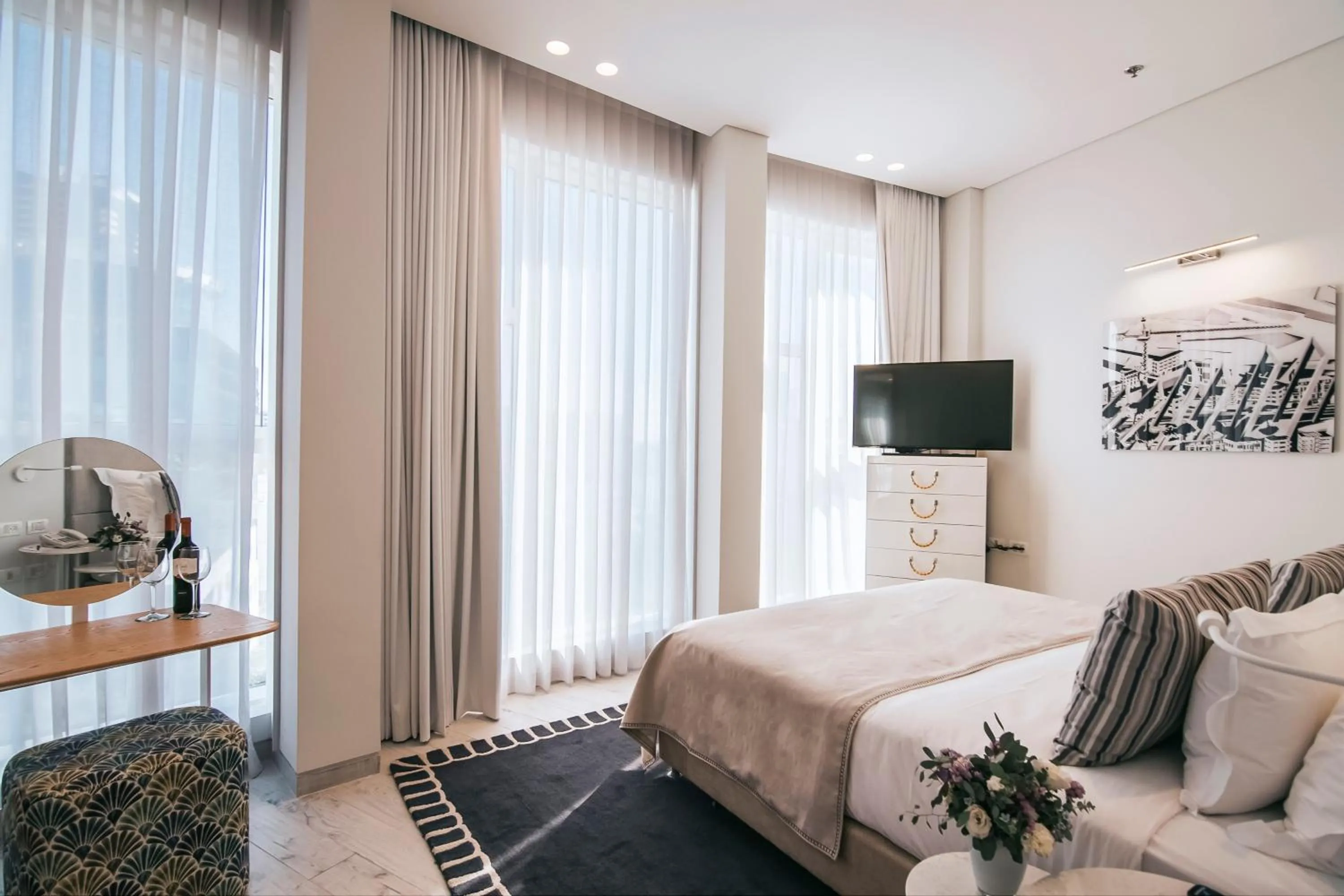 Superior Double or Twin Room with City View in 65 Hotel, Rothschild Tel Aviv - an Atlas Boutique Hotel