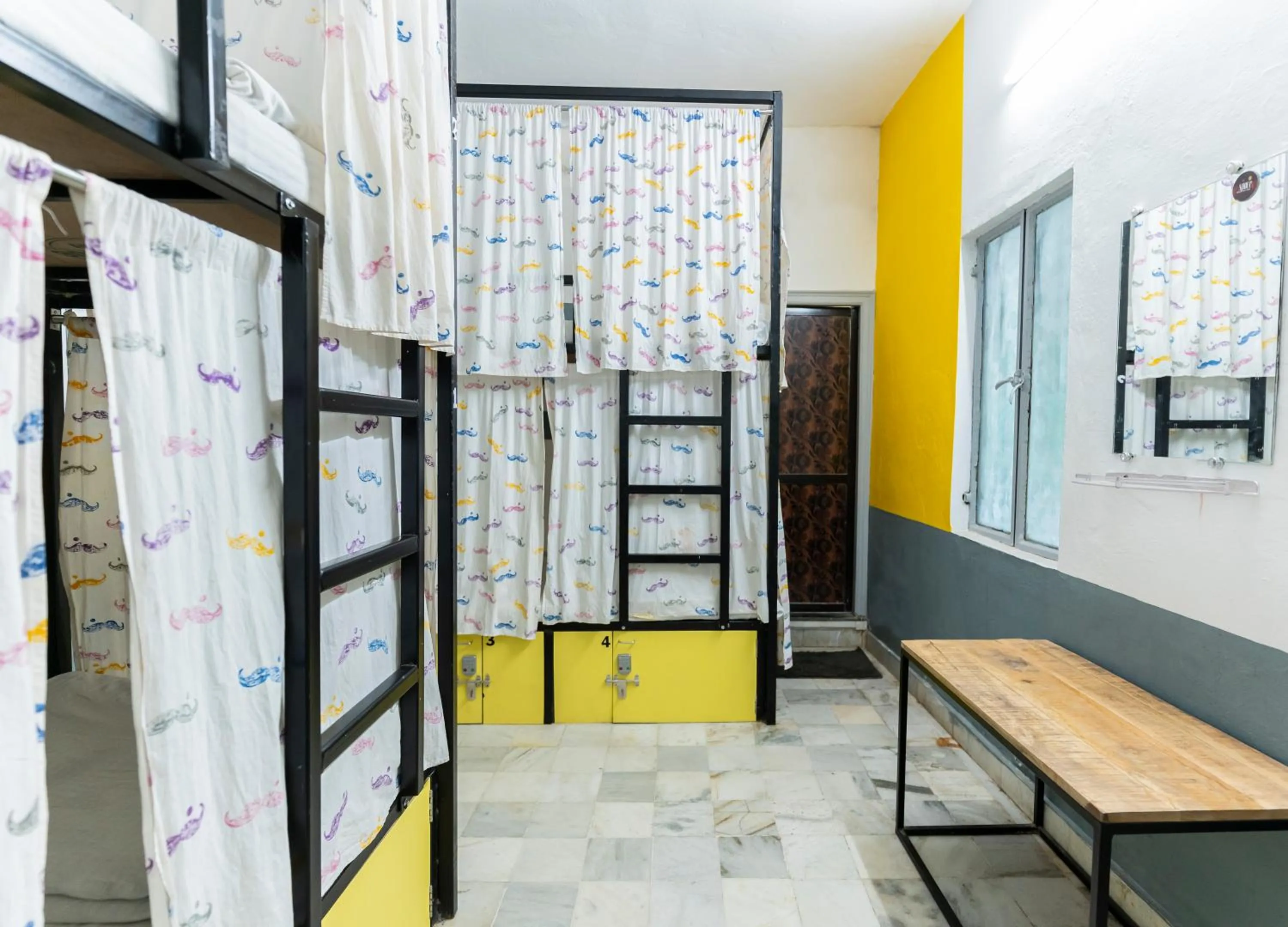 4 Bed Female Dorm (Non AC) in Moustache Udaipur