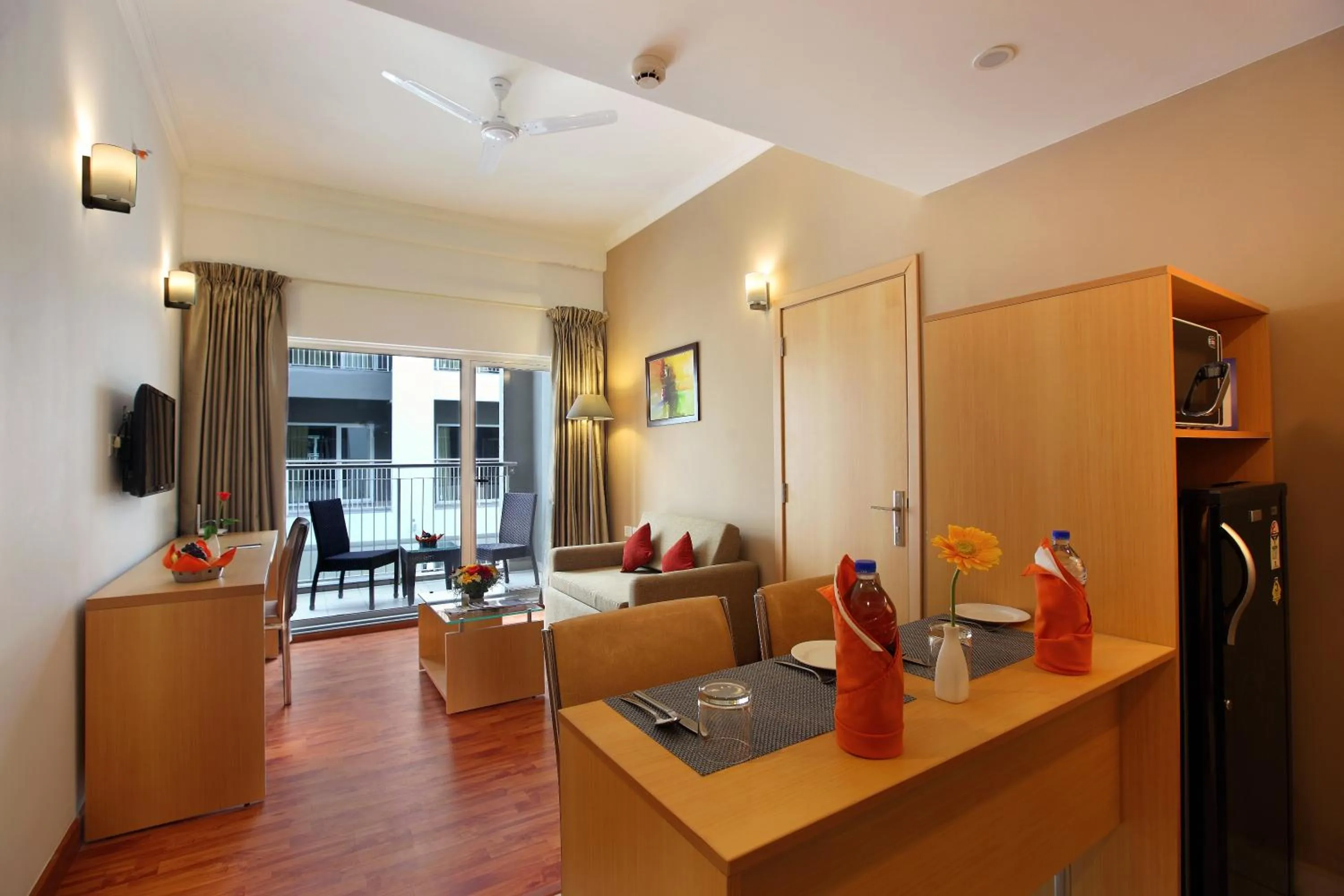 Deluxe Suite with Balcony - single occupancy in Starlit Suites Kochi