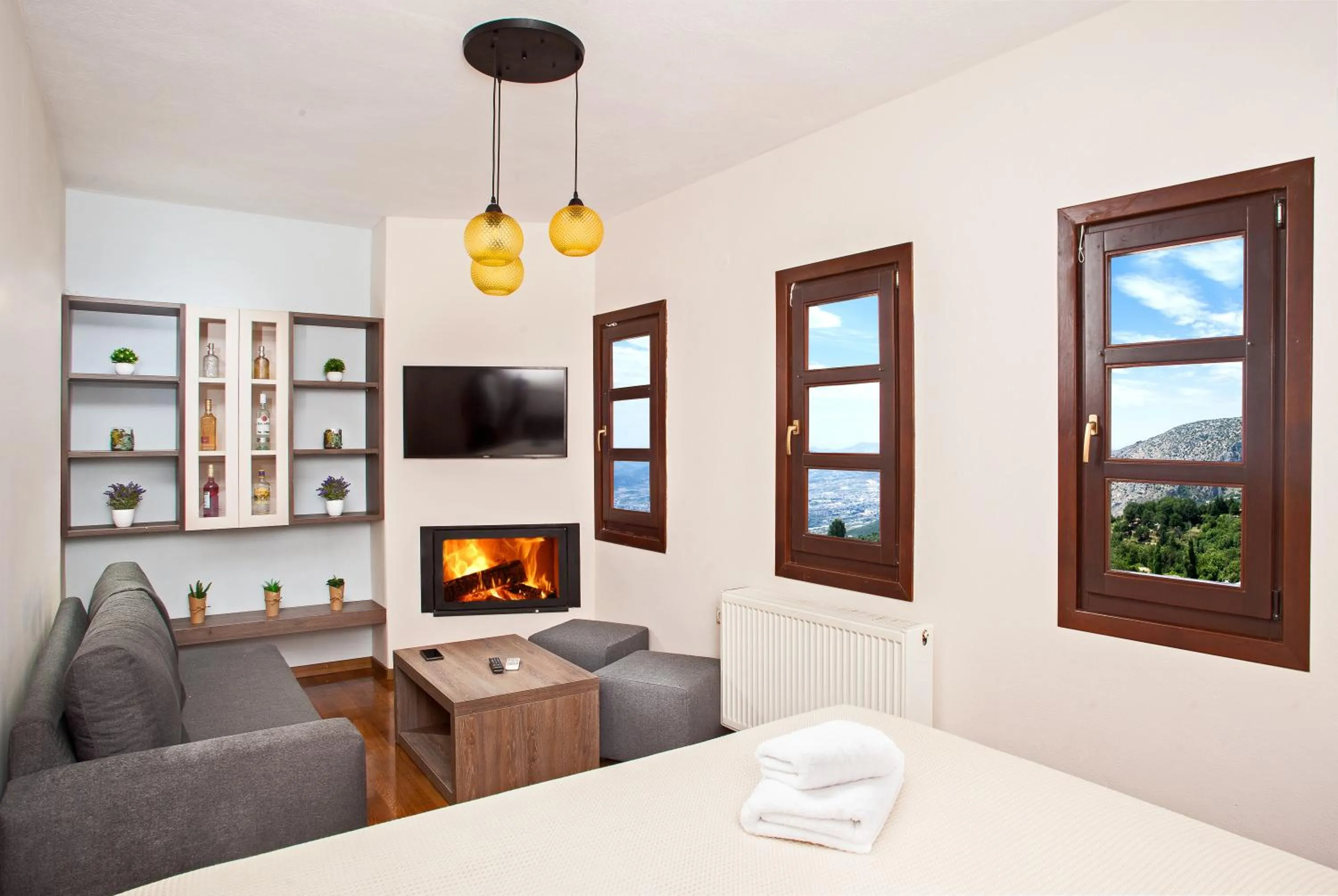 Junior Suite with Panoramic View (2-3 Adults) in Erofili Hotel & Suites