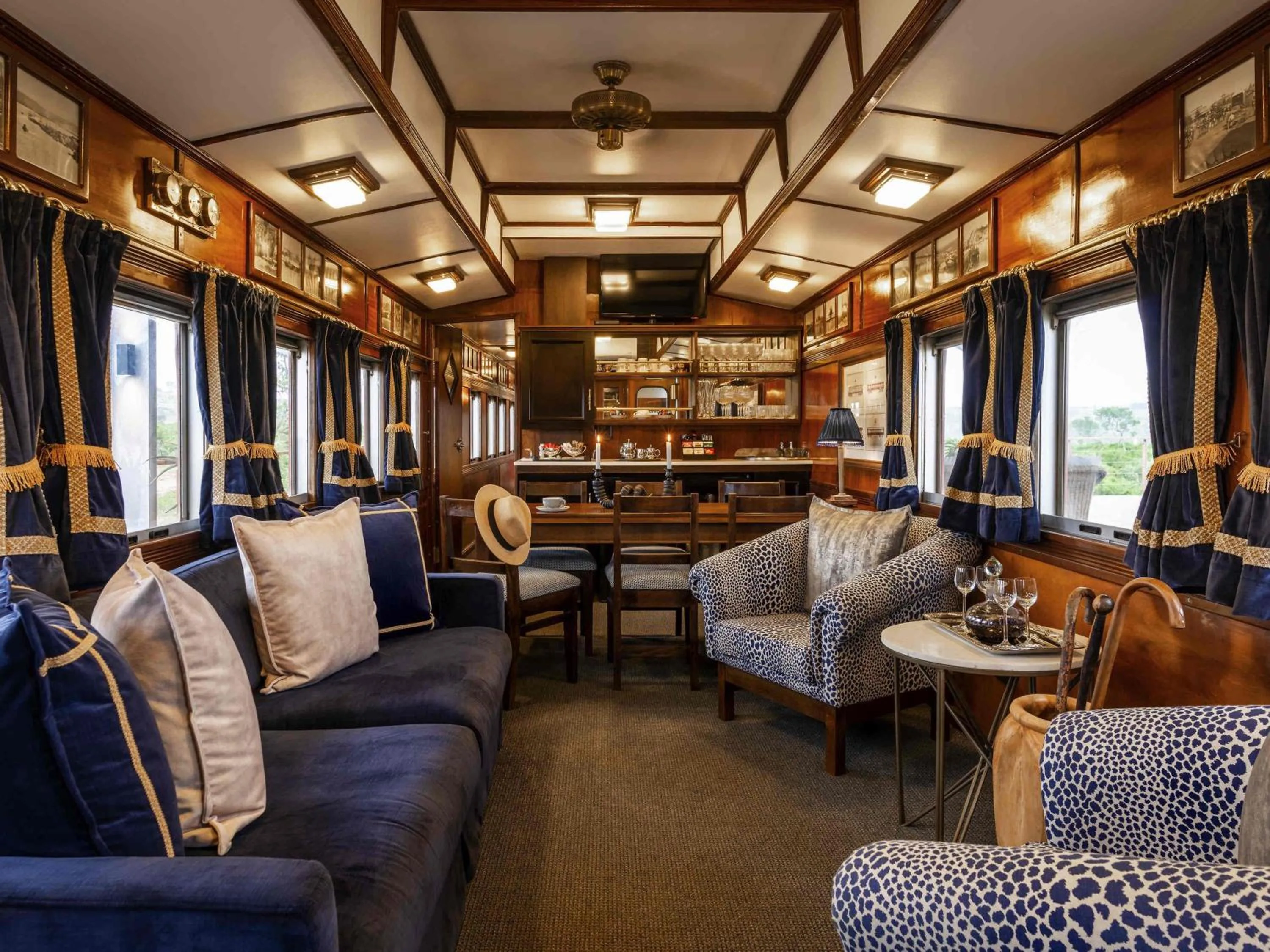 The Founders Railway Carriage in Founders Lodge by Mantis