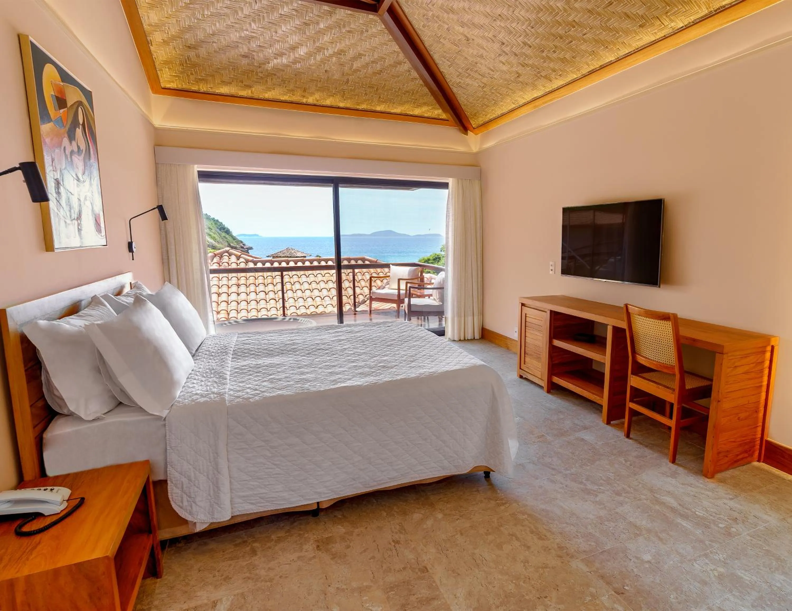 Deluxe Suite with Sea View in Buzios Espiritualidade Hotel