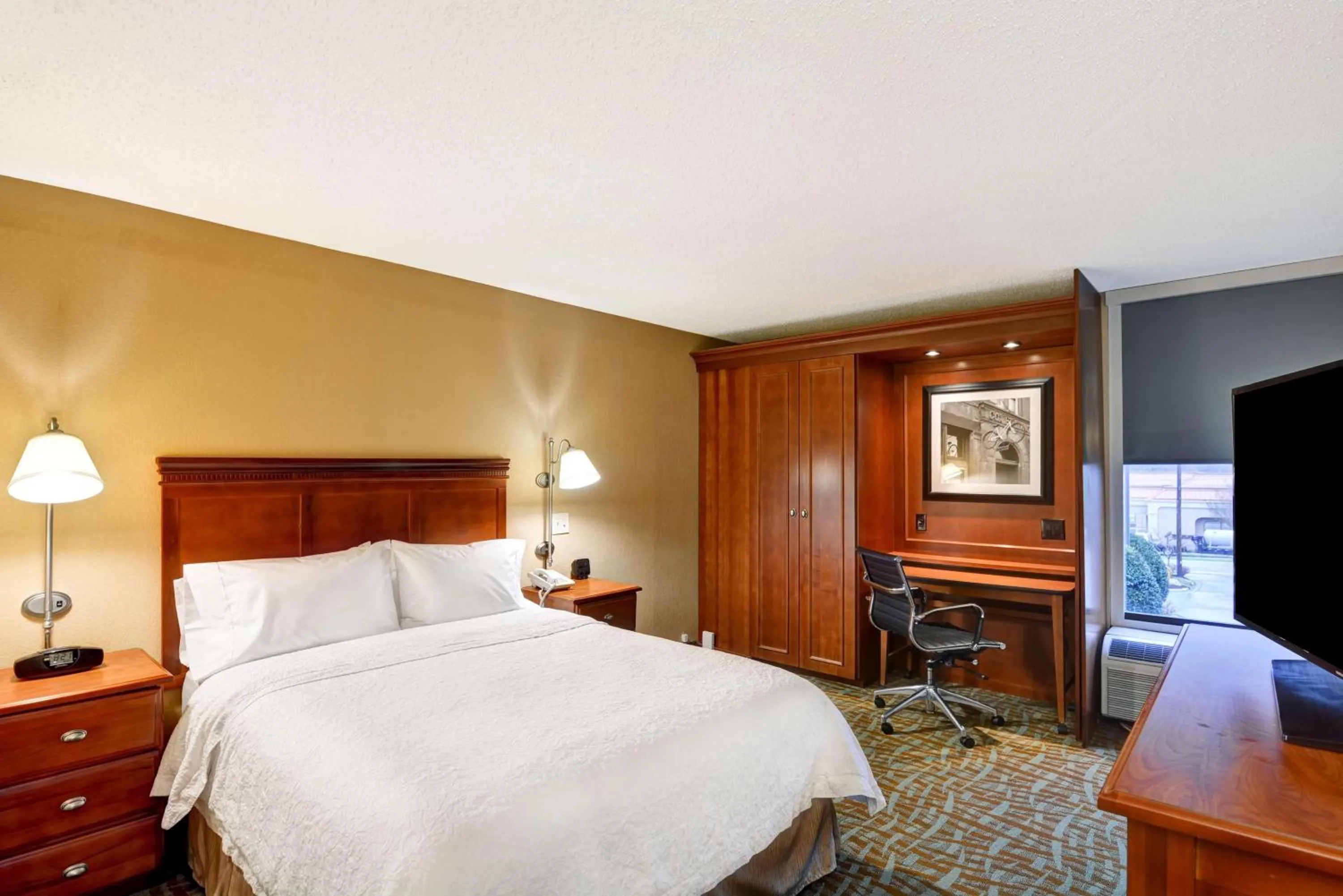 Queen Room with Mobility Access/Non-Smoking in Hampton Inn Hendersonville