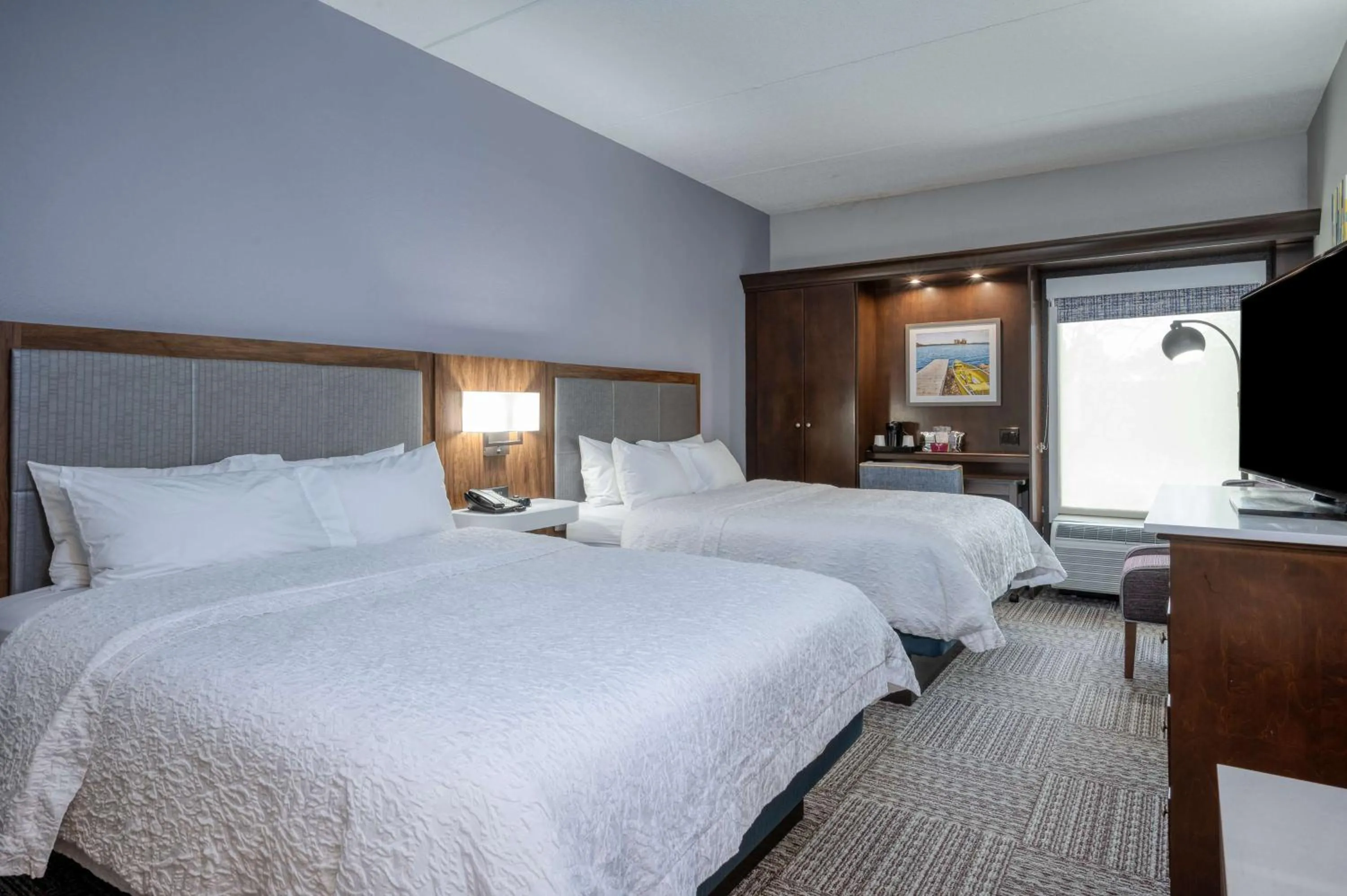 Room with Two Queen Beds - Non-Smoking in Hampton Inn Janesville