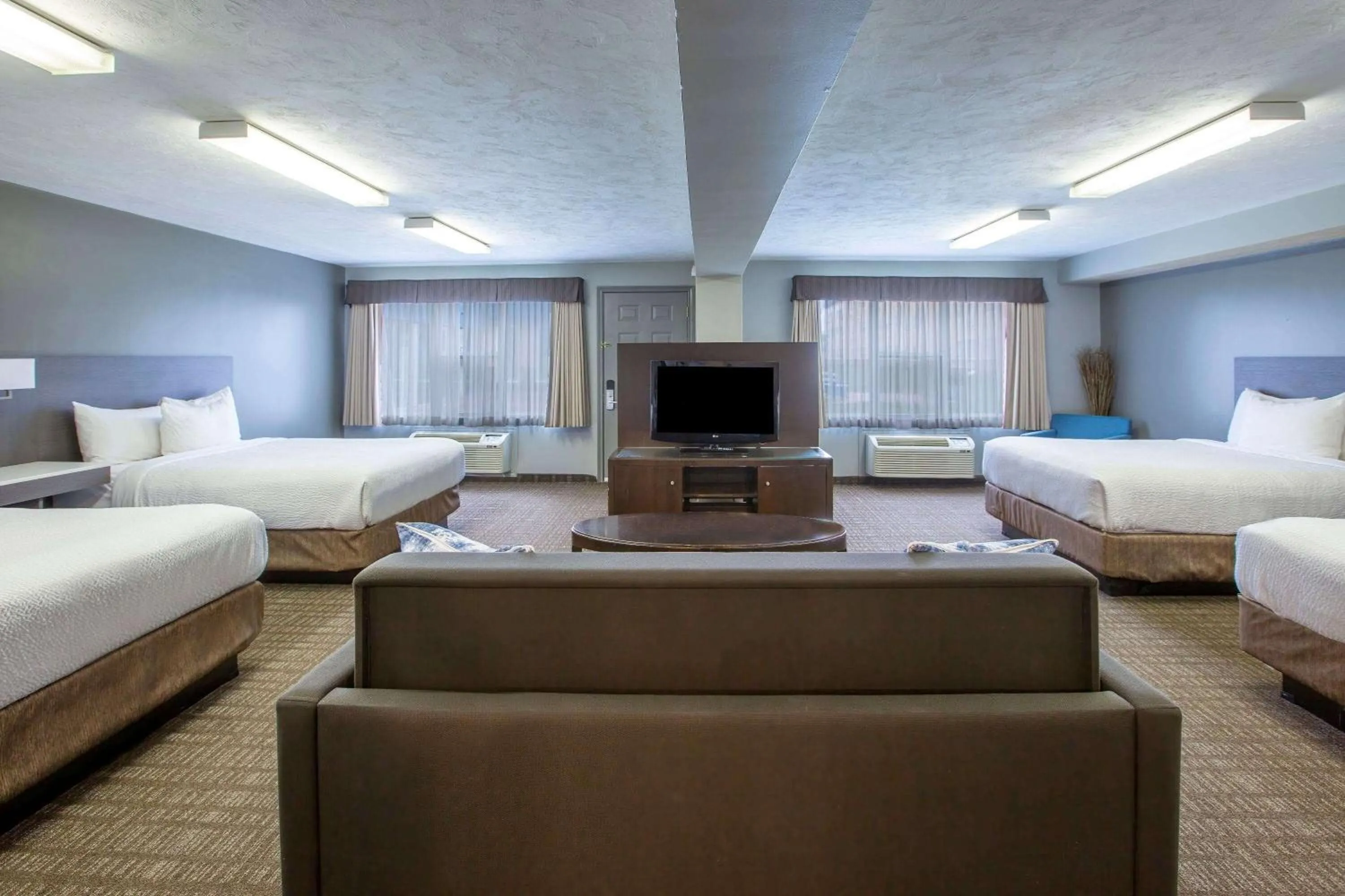 Studio Suite with Four Queen Beds - Non-Smoking in Days Inn & Suites by Wyndham Moncton