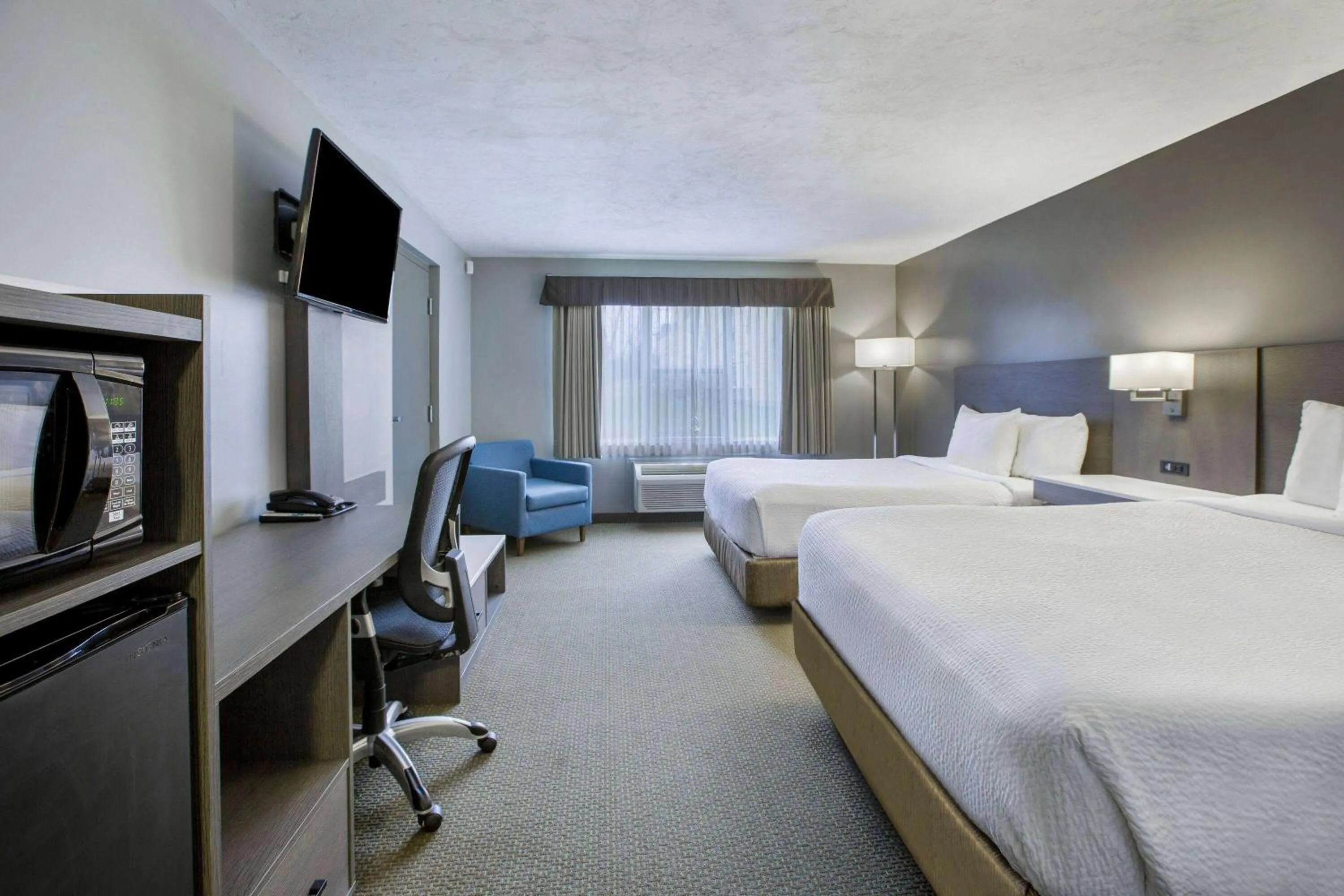 Room with Two Queen Beds - Disability Access in Days Inn & Suites by Wyndham Moncton
