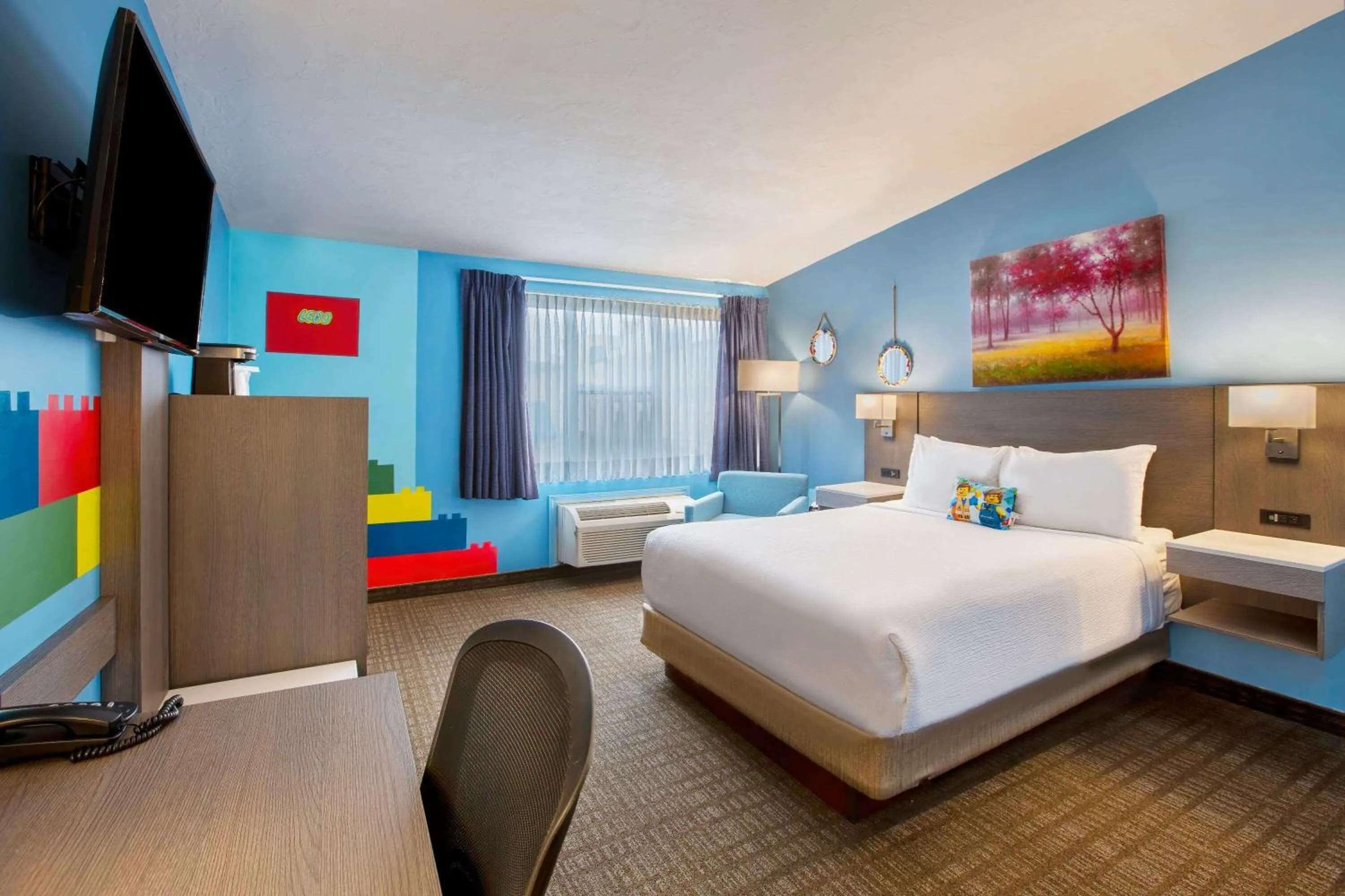 1 Queen Bed and 1 Bunk Bed, Lego Theme, Studio Suite, Non-Smoking in Days Inn & Suites by Wyndham Moncton