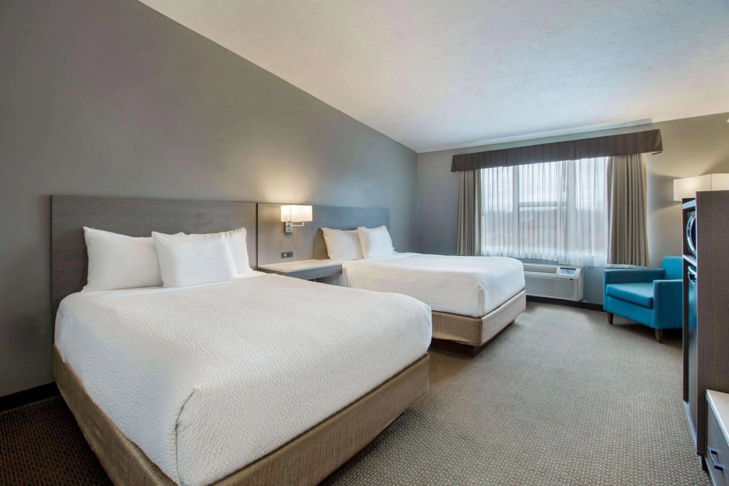 Queen Room with Two Queen Beds - Non-Smoking in Days Inn & Suites by Wyndham Moncton