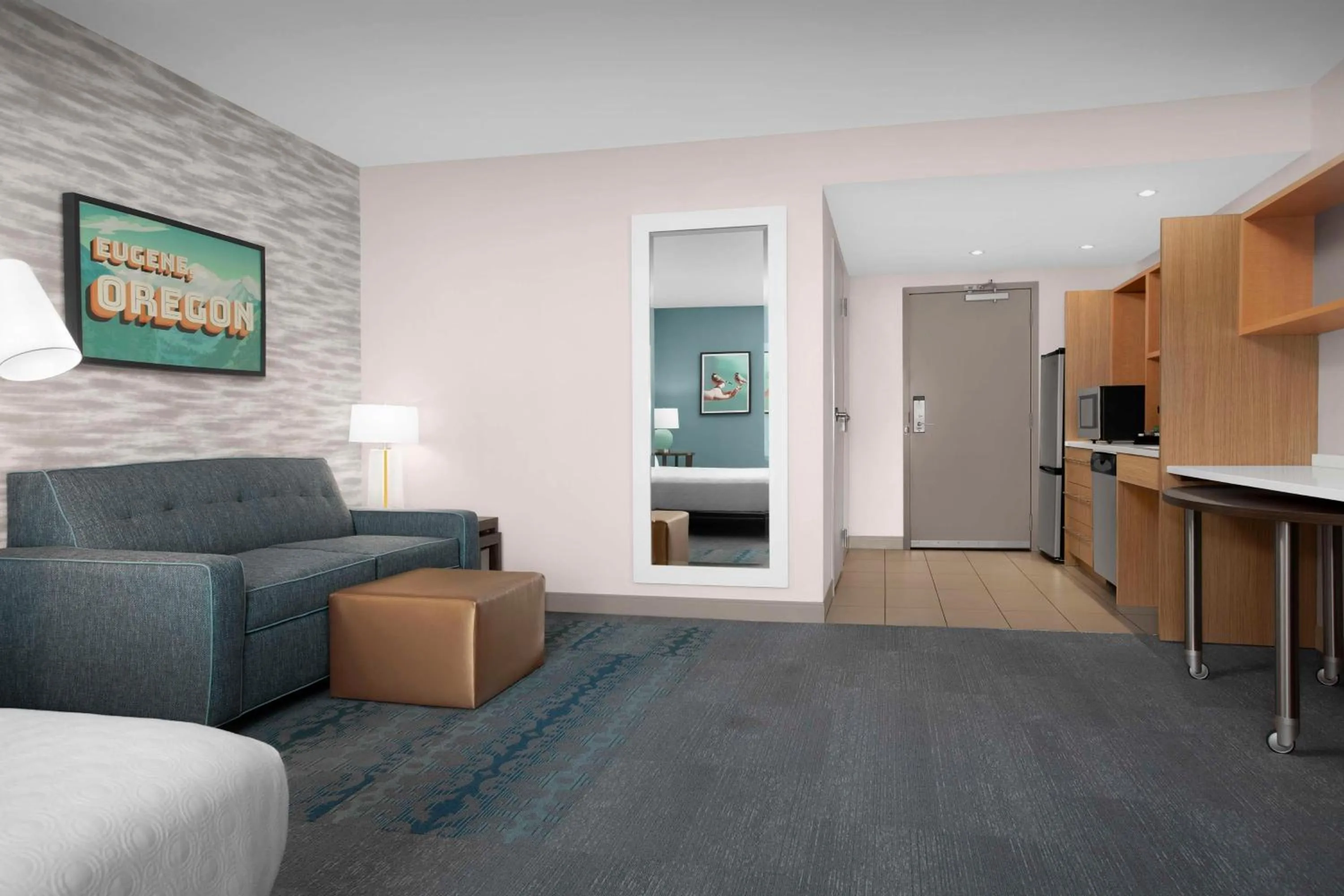 King Studio Suite - Mobility Access/Non-Smoking in Home2 Suites by Hilton Eugene Downtown University Area