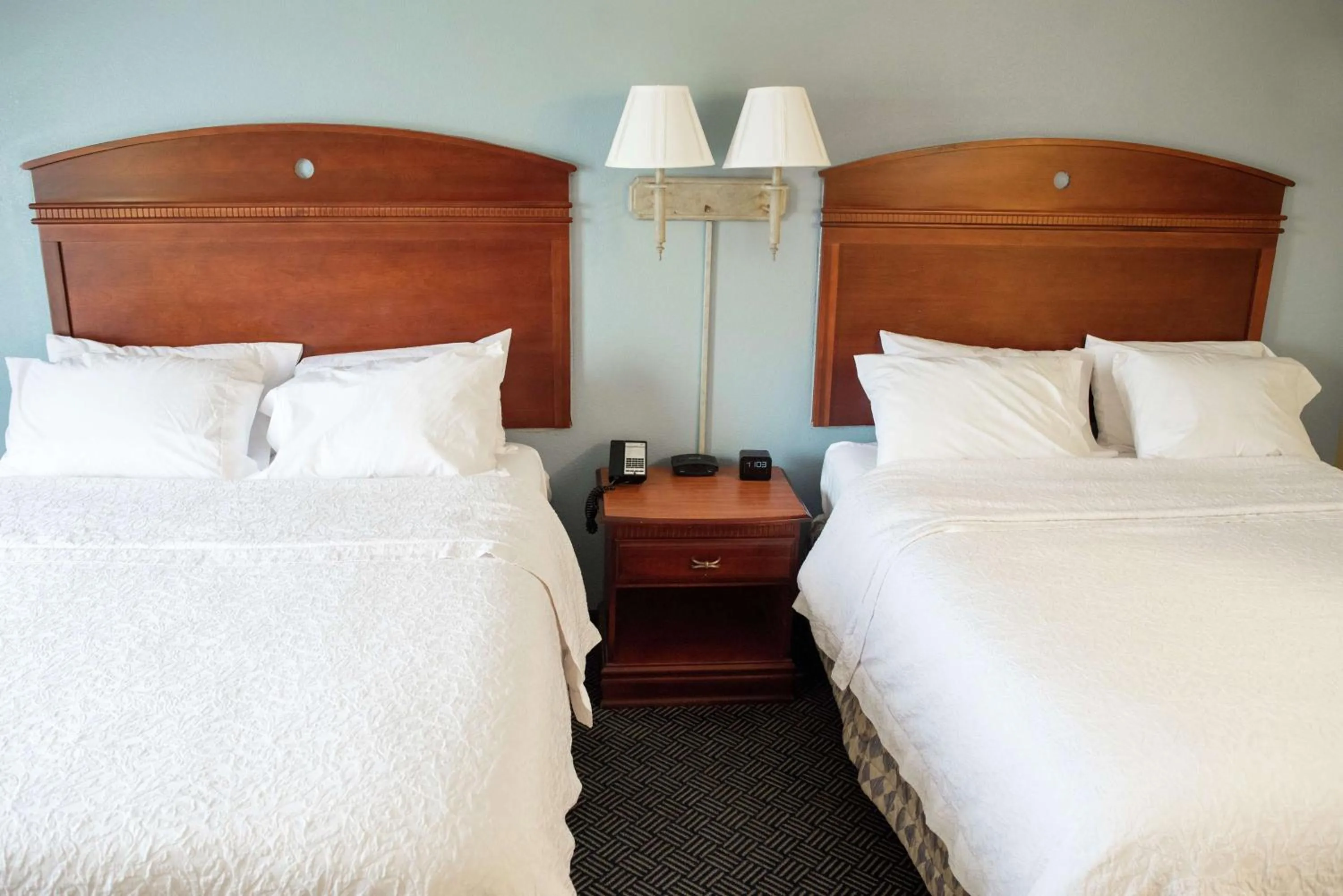 Queen Room with Two Queen Beds - Hearing Access/Non-Smoking in Hampton Inn Lebanon