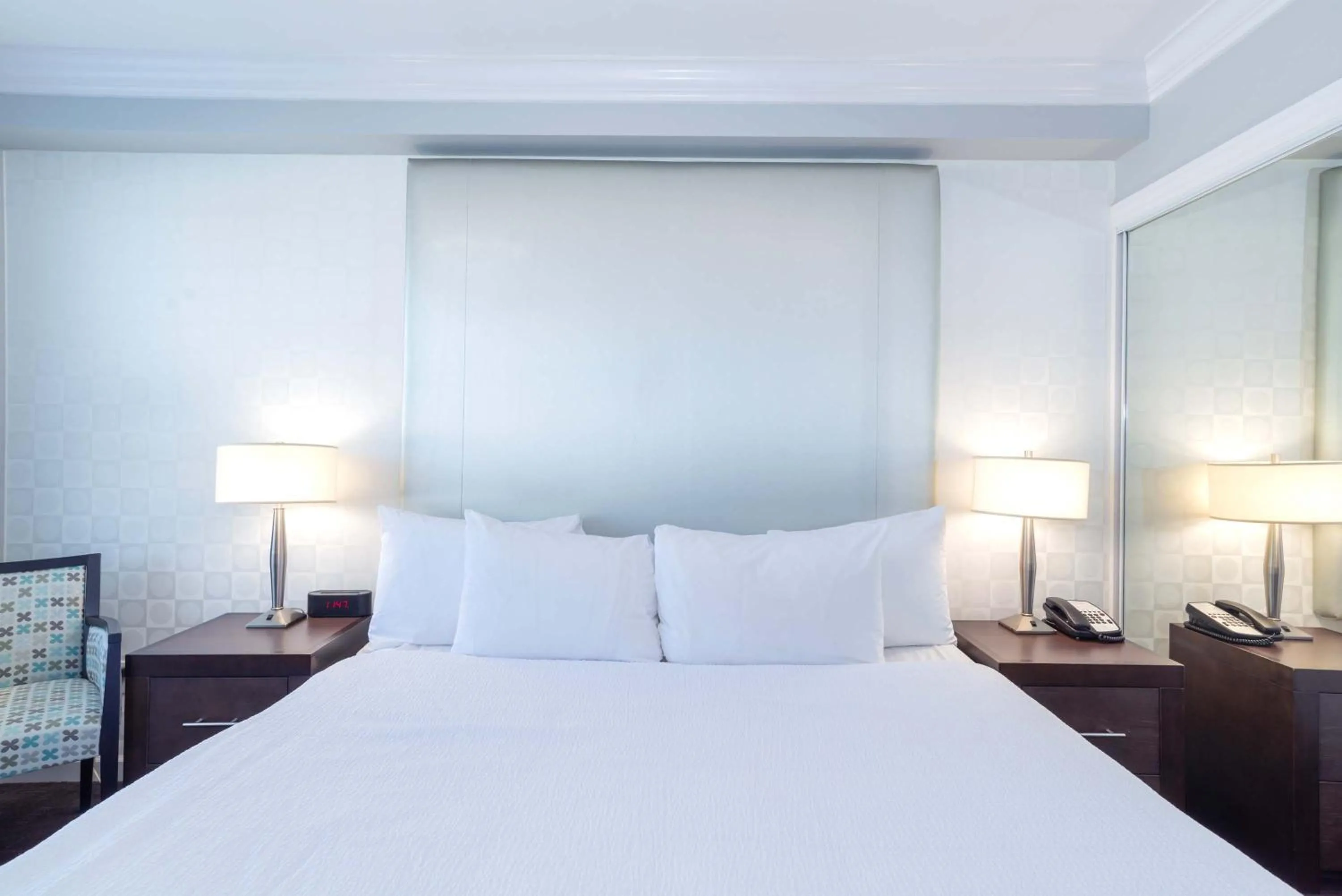 Tower Suite, 1 King Bed, Kitchenette, Balcony in Sandman Hotel & Suites Kelowna