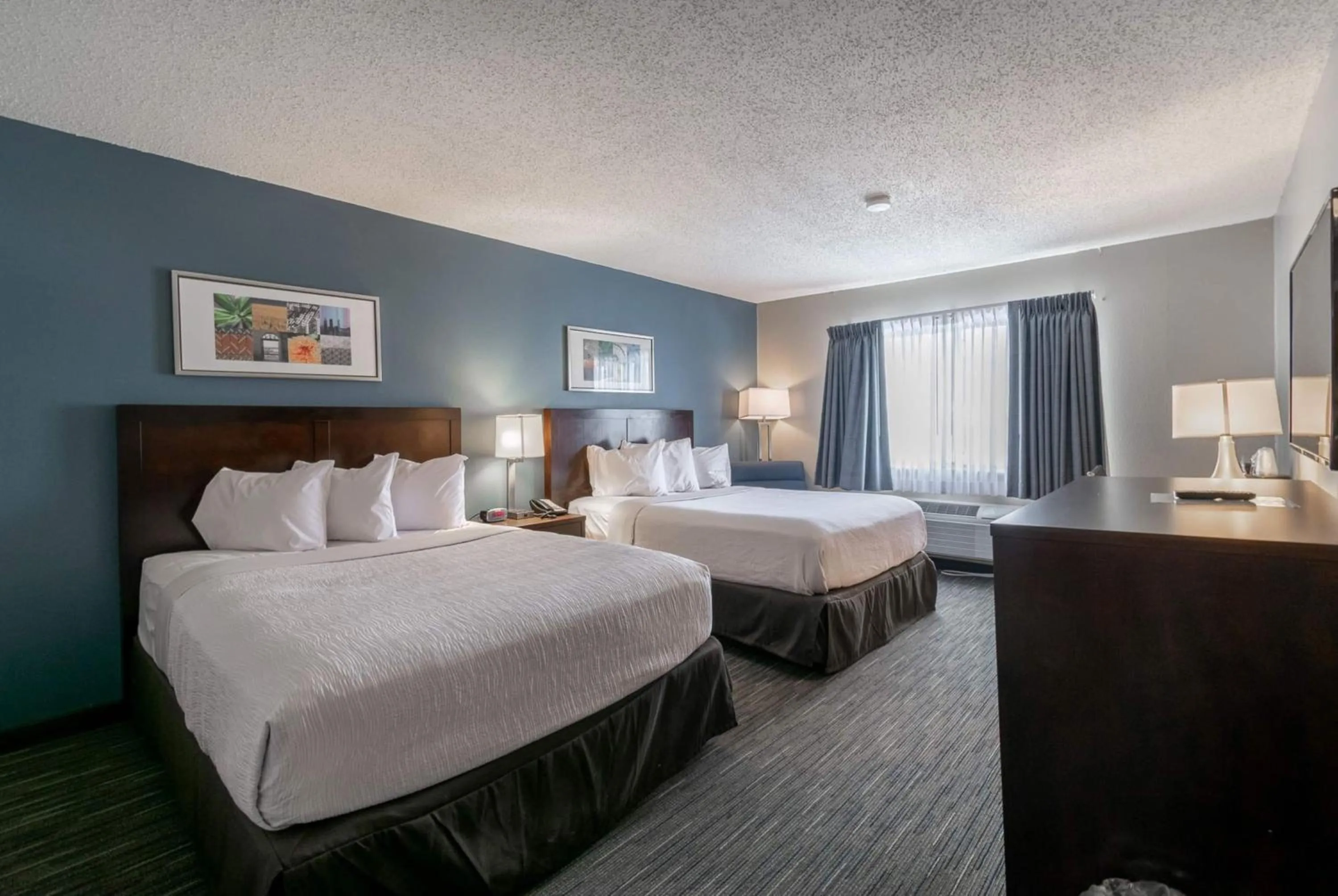 Queen Room with Two Queen Beds - Non-Smoking in Wingate by Wyndham Great Falls