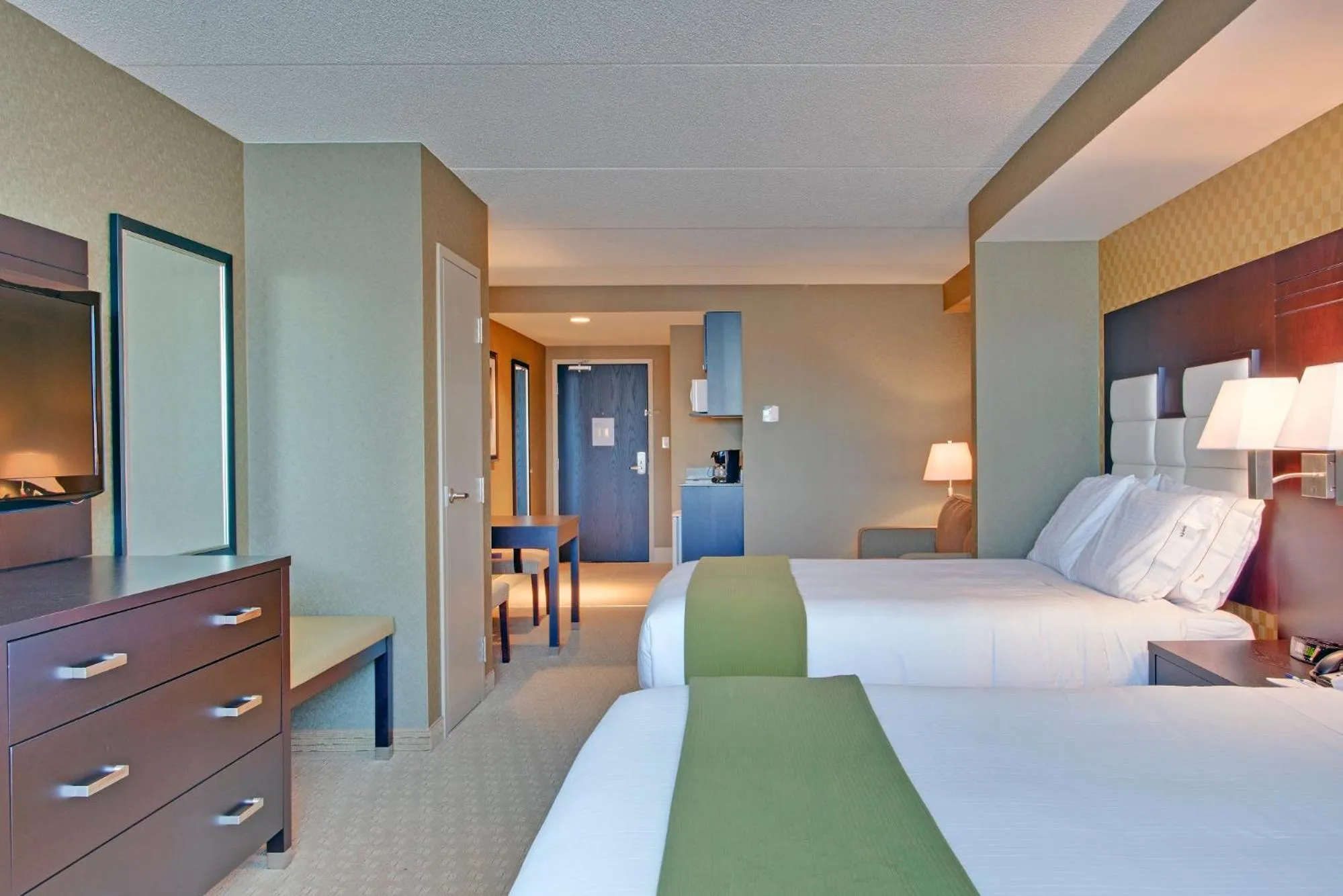 Queen Suite with Two Queen Beds and Sofa Bed in Holiday Inn Express & Suites Ottawa West - Nepean by IHG