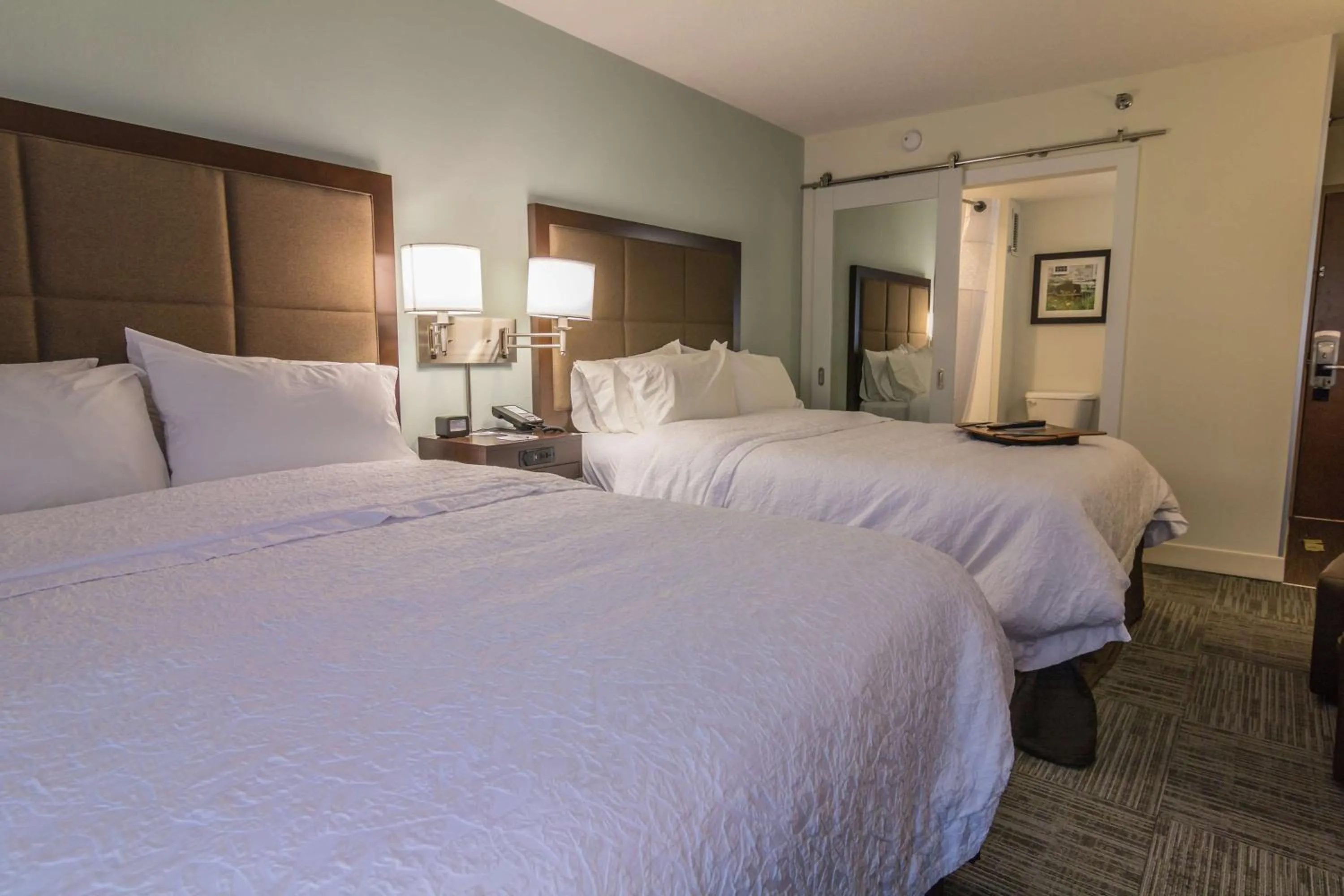 Queen Room with Two Queen Beds - Non-Smoking in Hampton Inn Winchester-University/ Mall