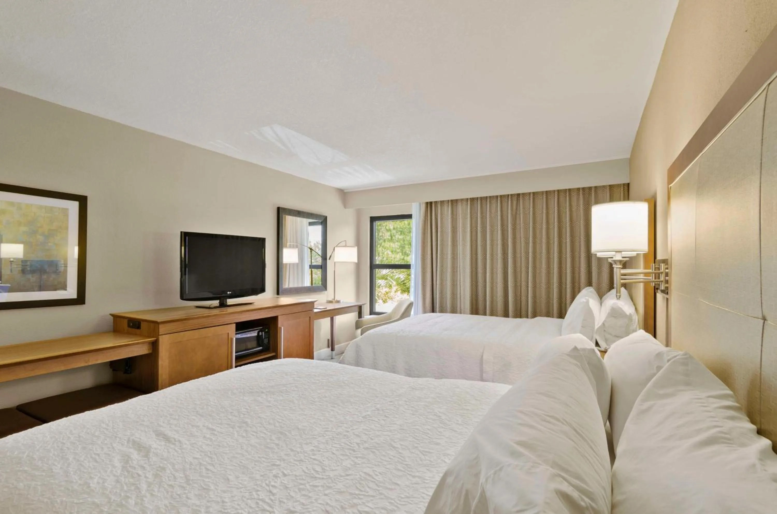 Room with Two Queen Beds - Non-Smoking in Hampton Inn Mount Dora