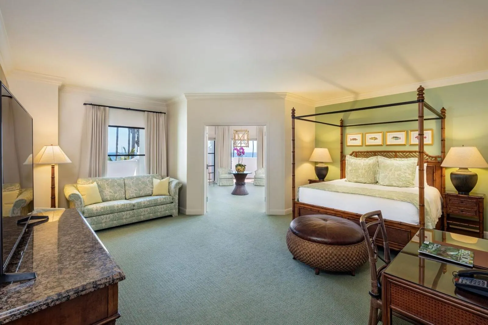 Penthouse King Suite in Santa Barbara Inn