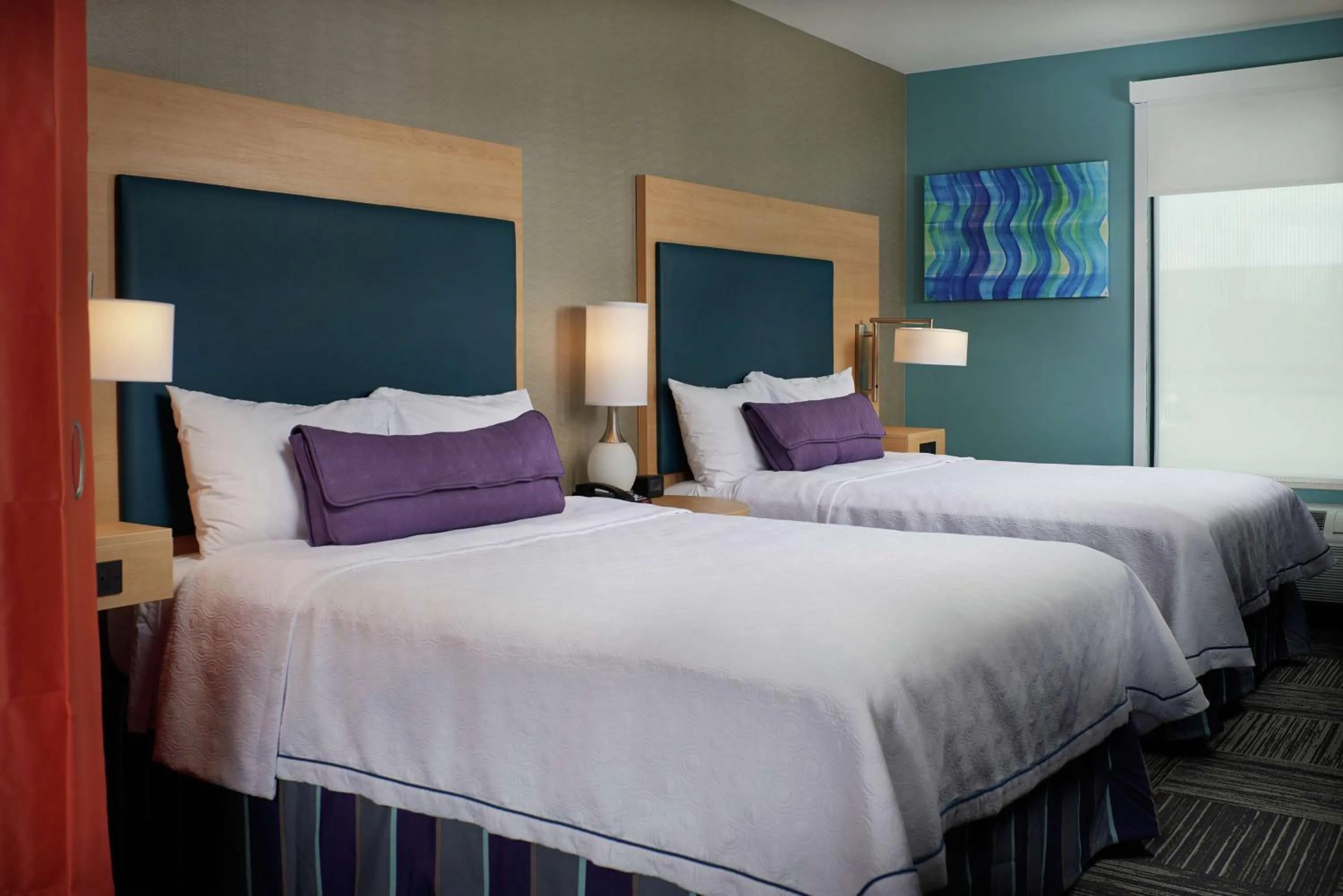 Queen Studio with Two Queen Beds - Non-Smoking in Home2 Suites By Hilton Muskogee