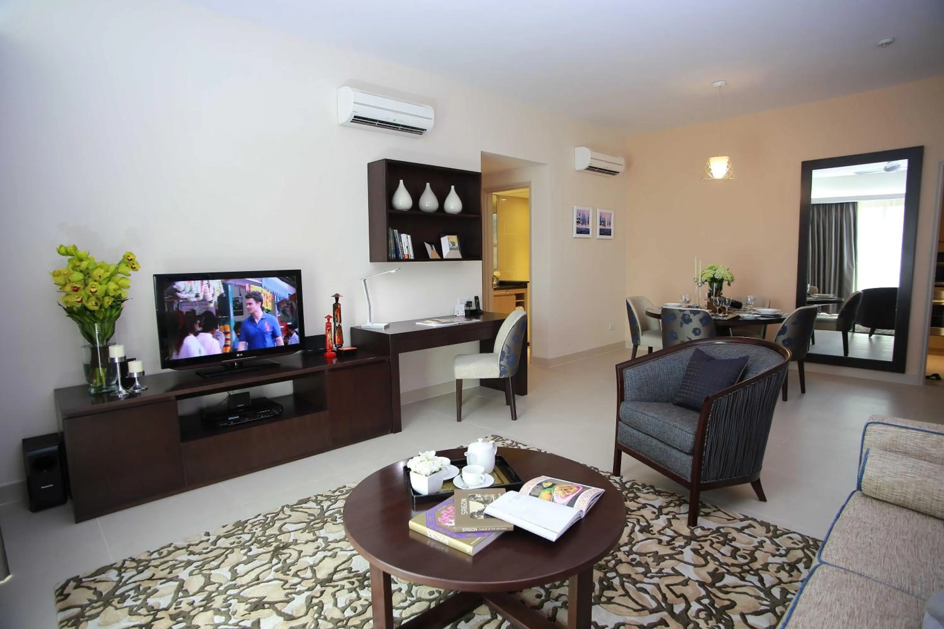 Executive Two-Bedroom Apartment (3 Adults) in Somerset Ho Chi Minh City