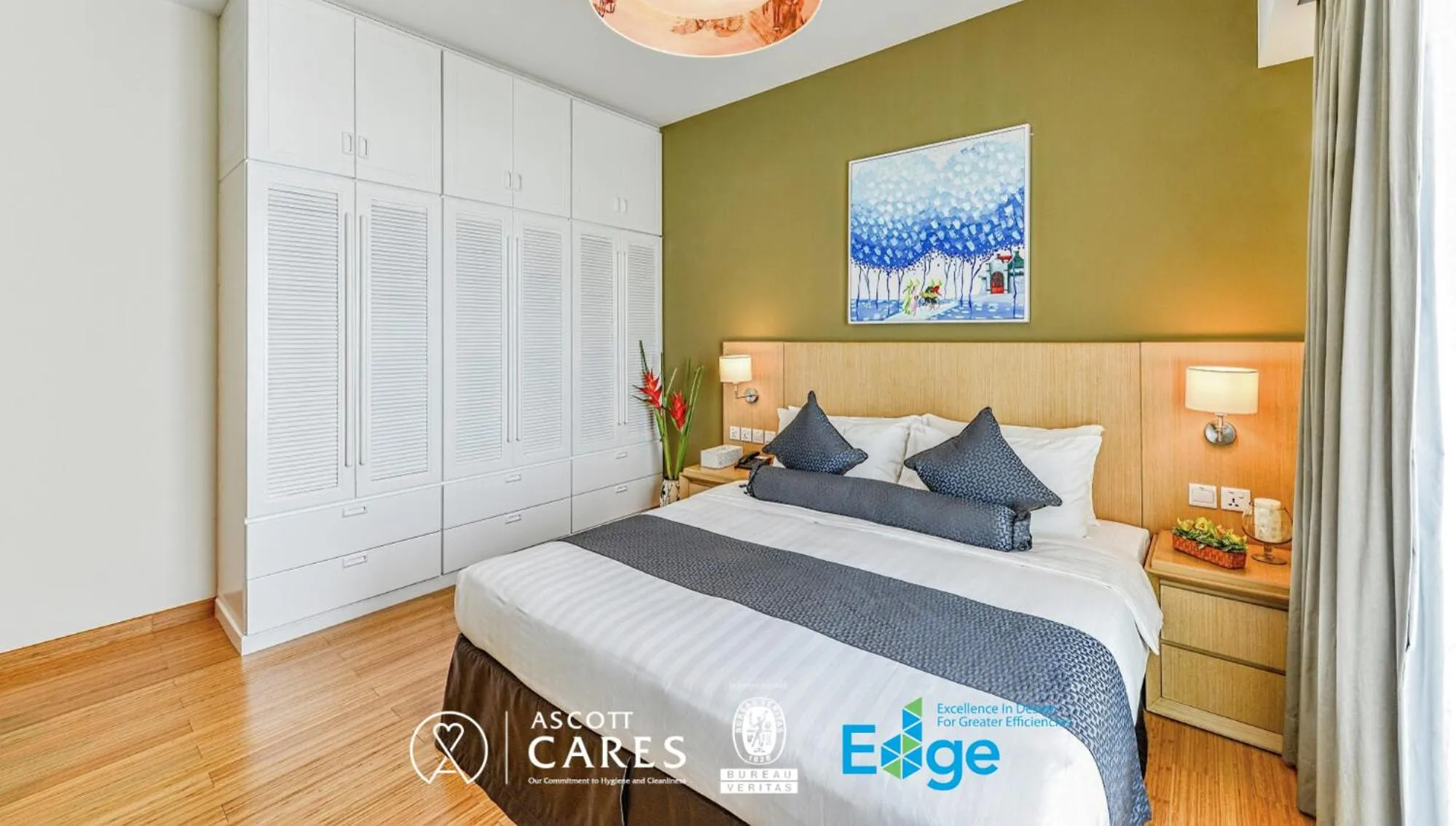 ​Three-Bedroom Executive Suite Apartment (6 adults) in Somerset Ho Chi Minh City