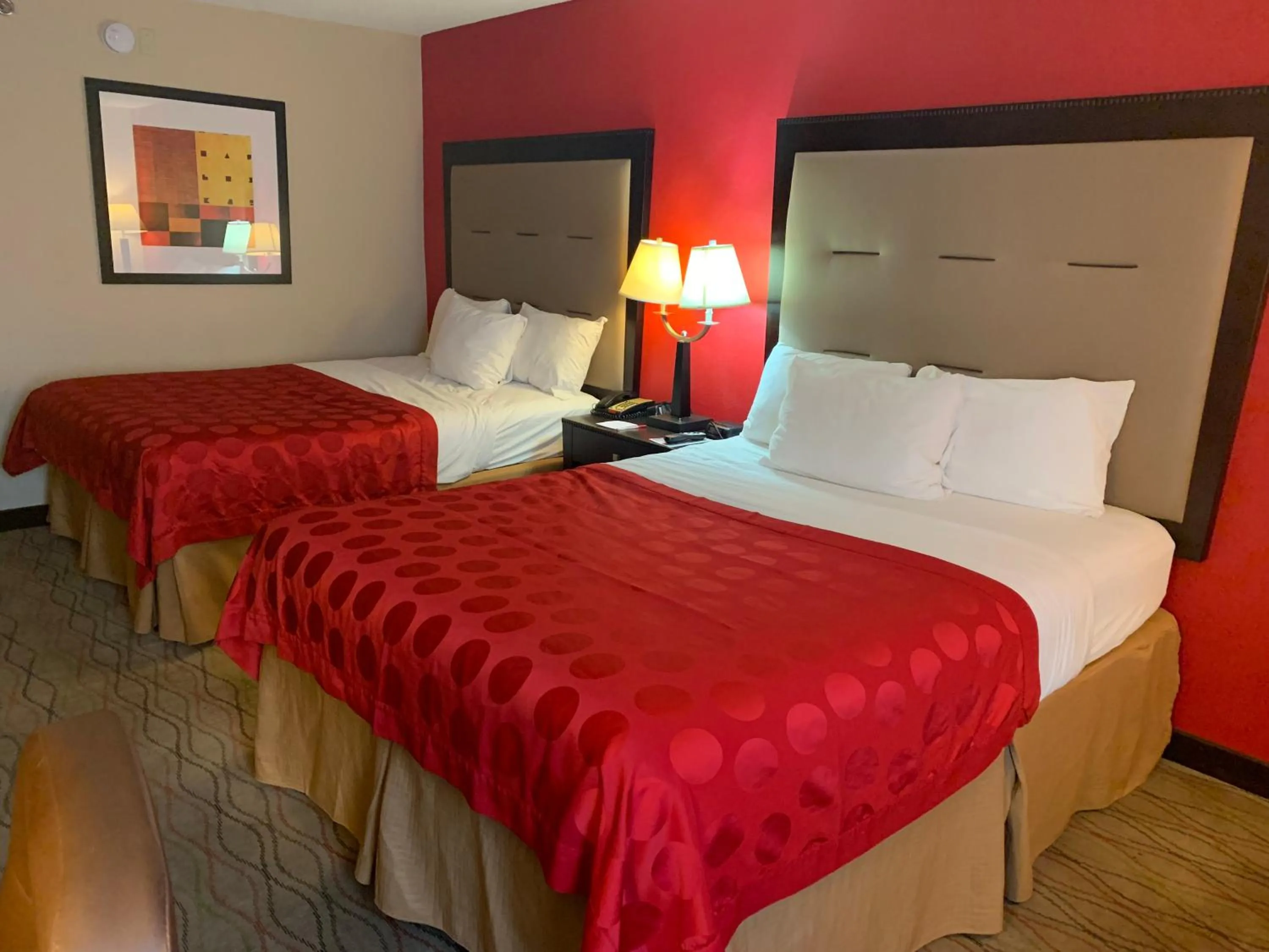 Queen Room with Two Queen Beds - Non-Smoking in Ramada by Wyndham Gainesville