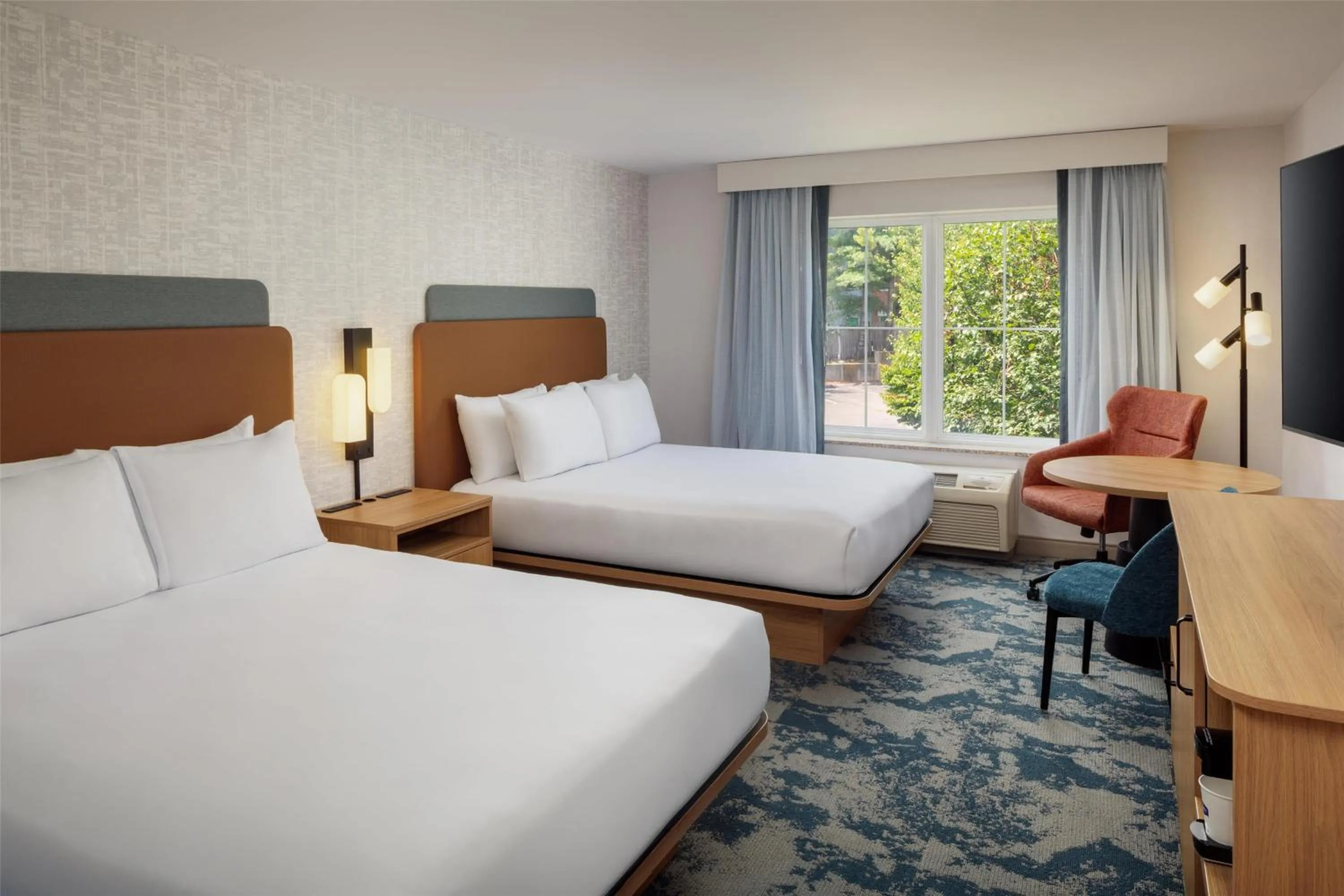 Room with Two Queen Beds - Non-Smoking in Hampton Inn Nashua