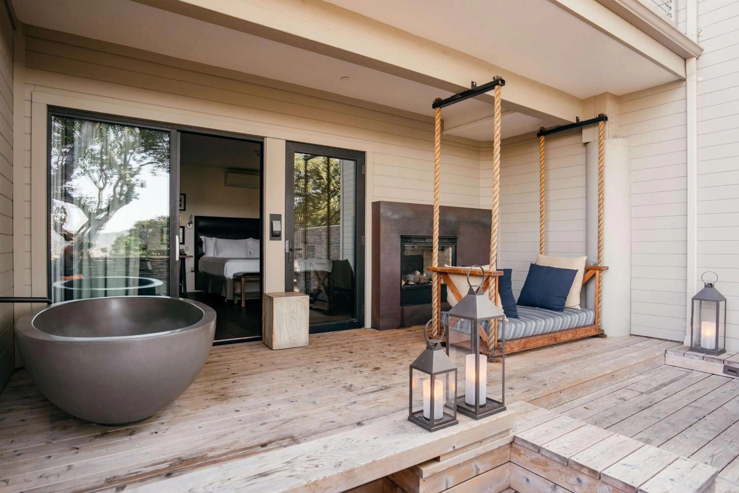 King Studio with Outdoor Tub in Carmel Valley Ranch, in The Unbound Collection by Hyatt