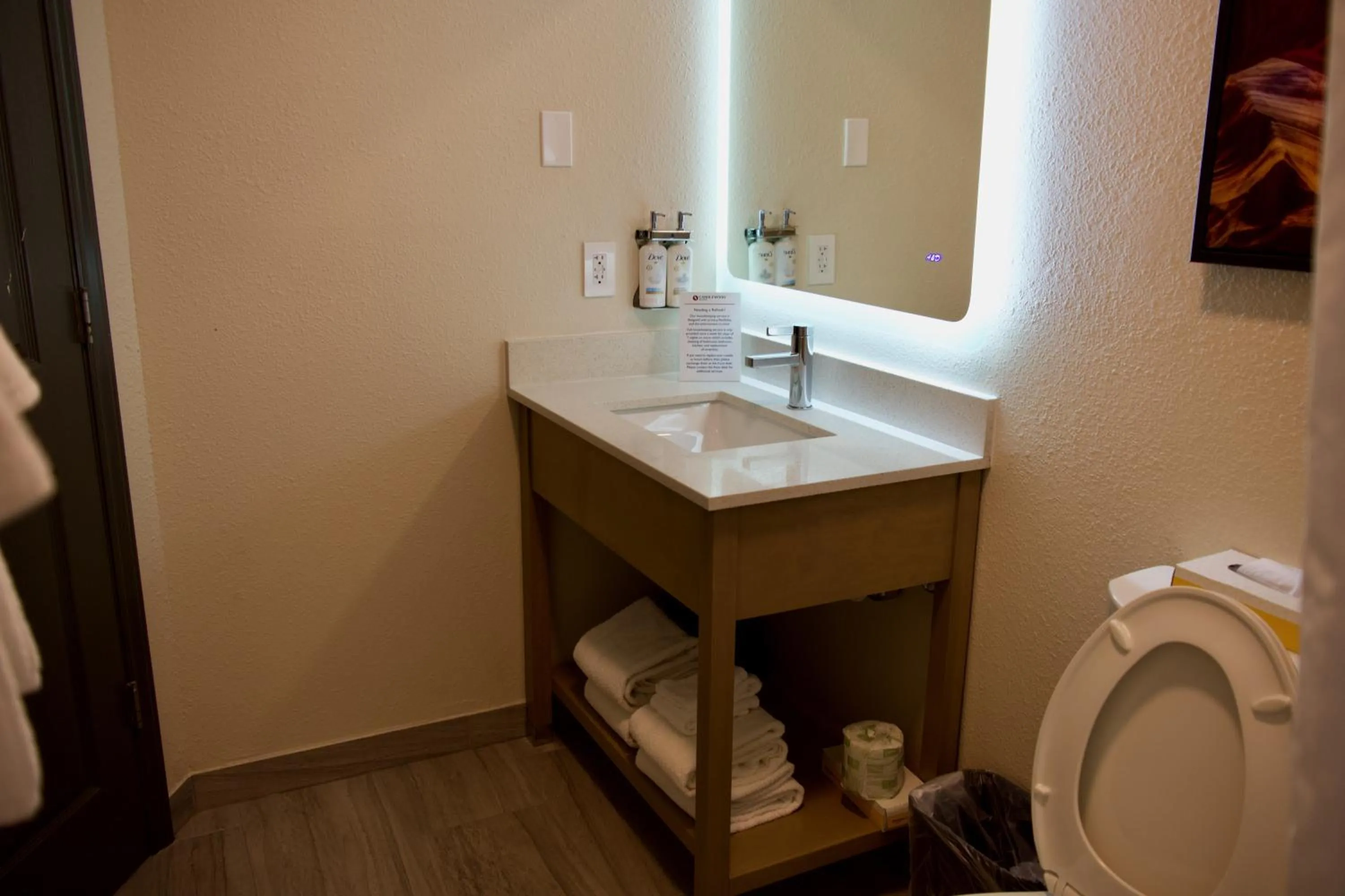 Double Room with Two Double Beds and Roll-in Shower - Mobility Access in Candlewood Suites Harrisonburg by IHG