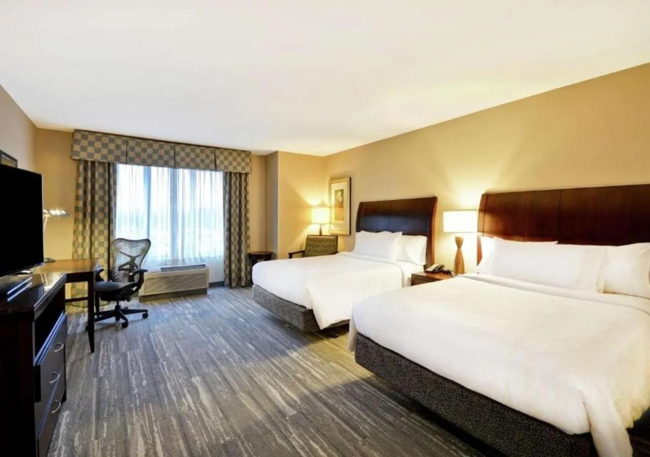 Queen Room with Two Queen Beds in Hilton Garden Inn Ridgefield Park