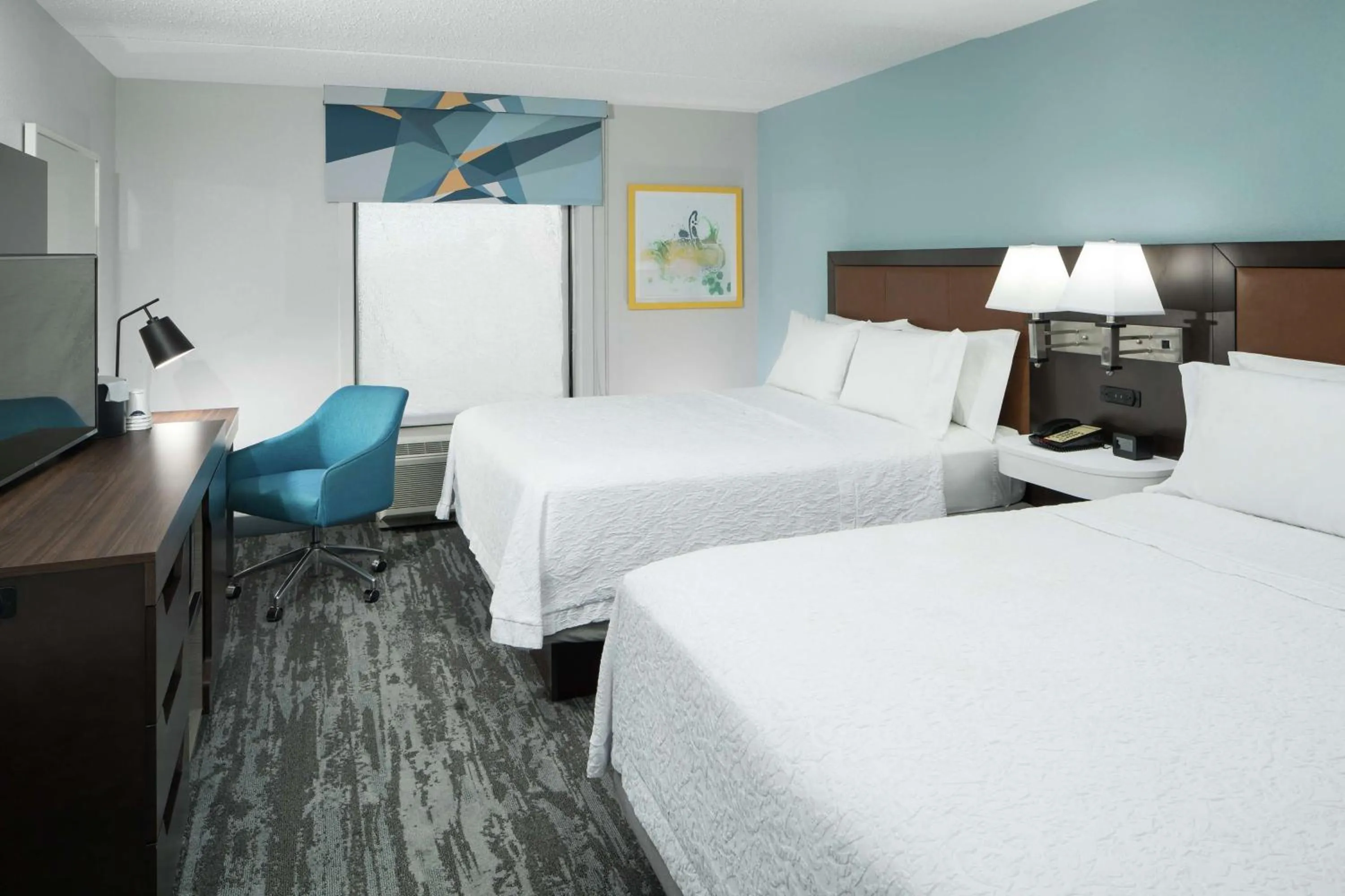 Room with Two Queen Beds - Non-Smoking in Hampton Inn & Suites Panama City Beach-Pier Park Area